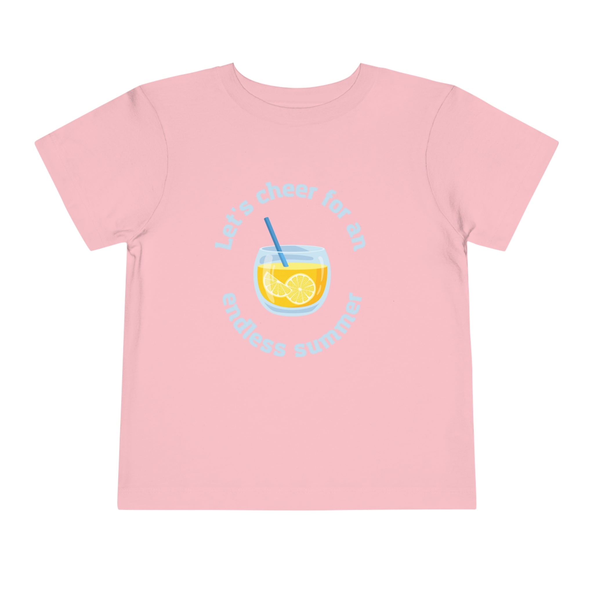 Let's Cheer For An Endless Summer Toddler Short Sleeve Tee