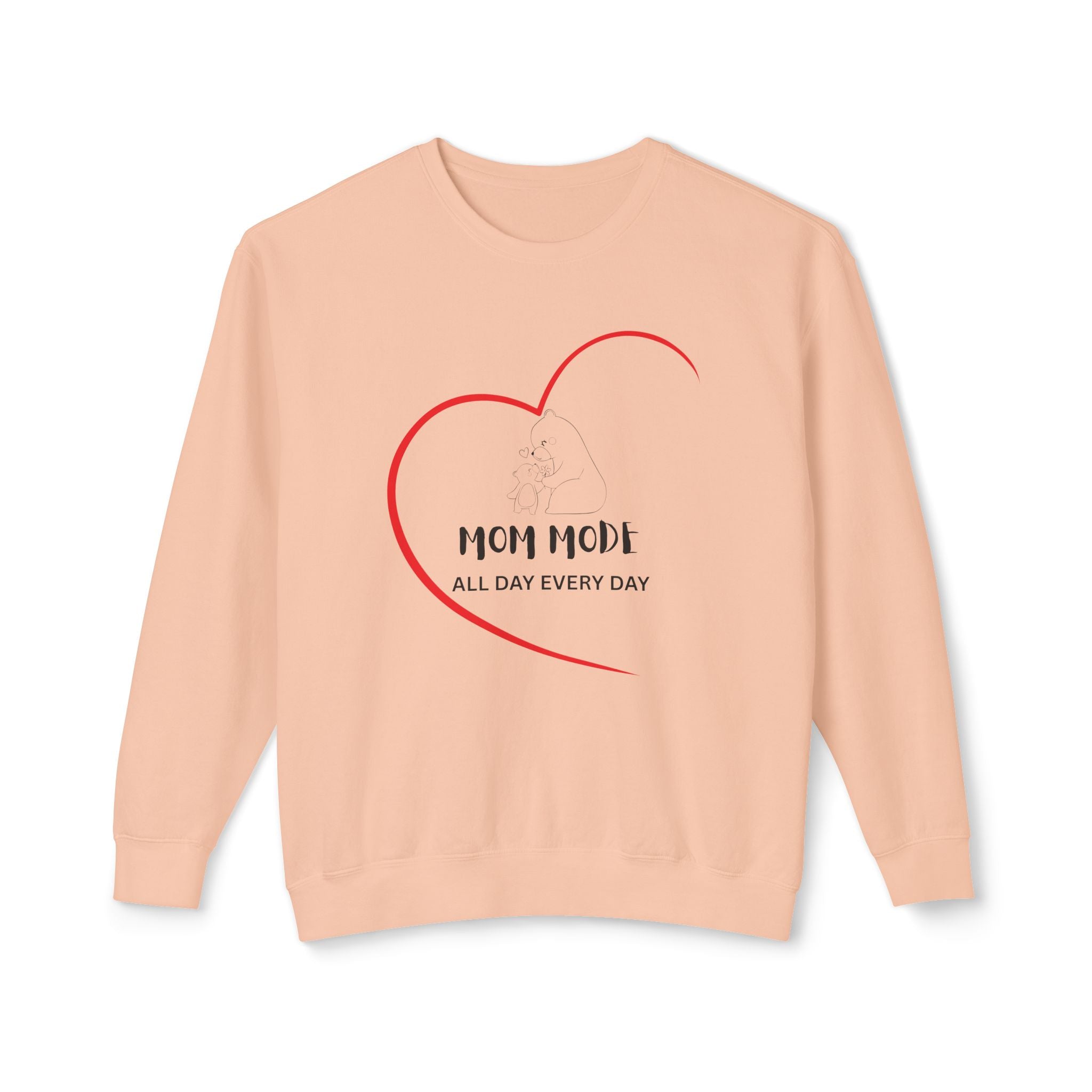 Mom Mode Lightweight Crewneck Sweatshirt