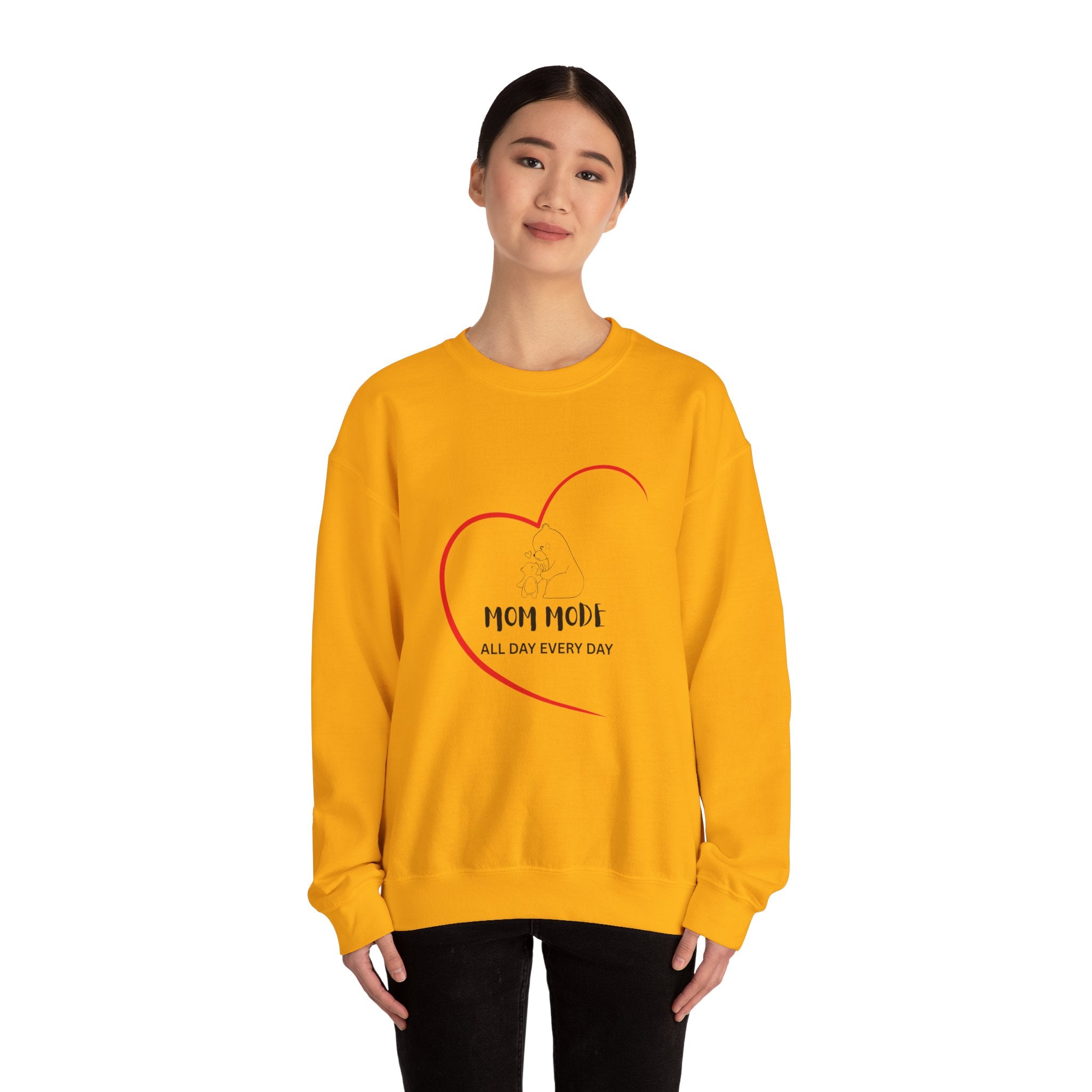 Mom Mode Crewneck Sweatshirt