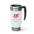 Ready For The Summer Stainless Steel Travel Mug with Handle, 14oz