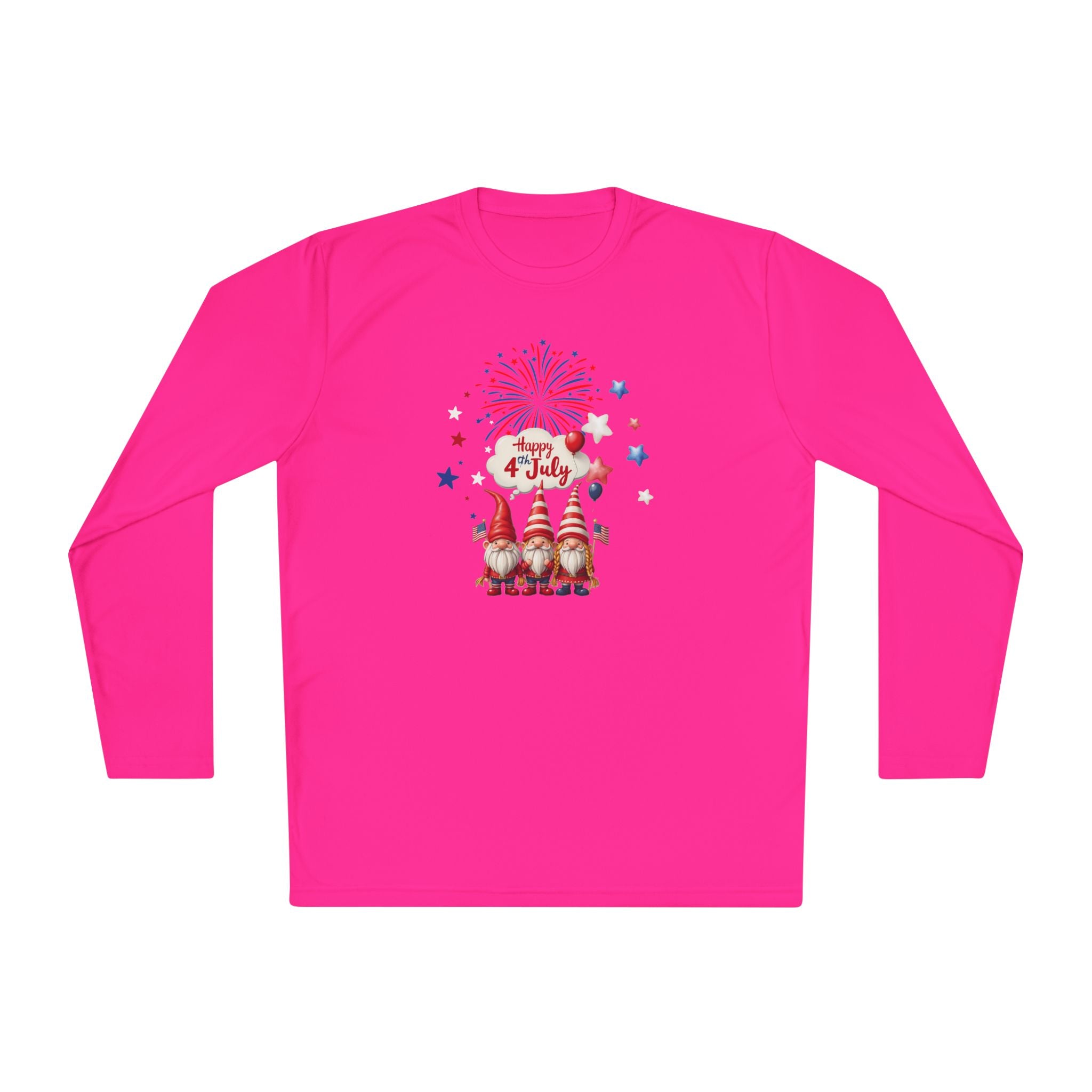 Gnome July 4th  Long Sleeve Tee