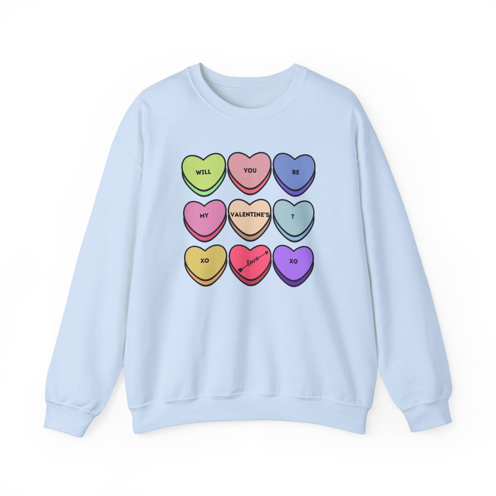 Will You Be My Valentine? Unisex Heavy Blend™ Crewneck Sweatshirt