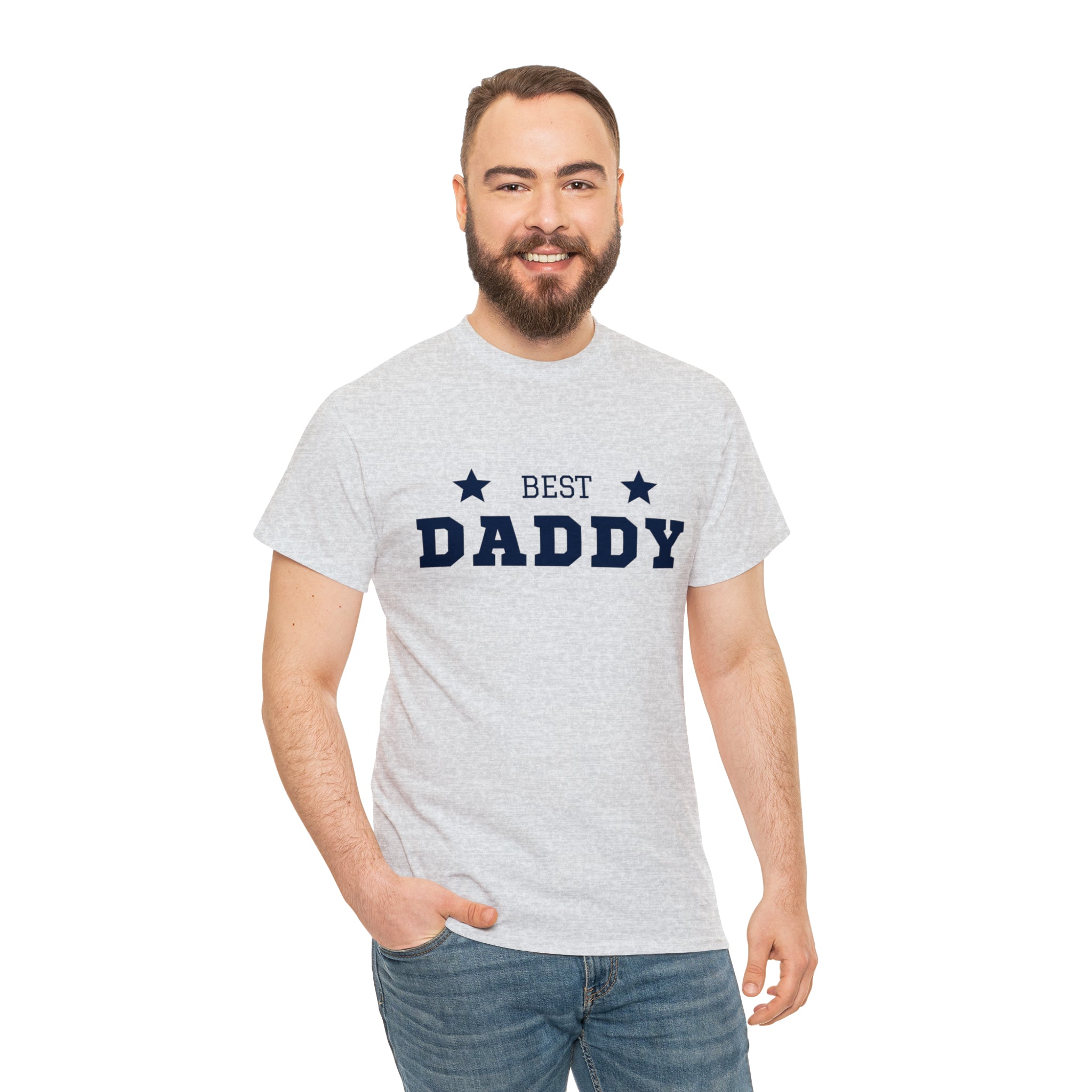 Happy Daddy's Day Unisex Heavy Cotton Tee