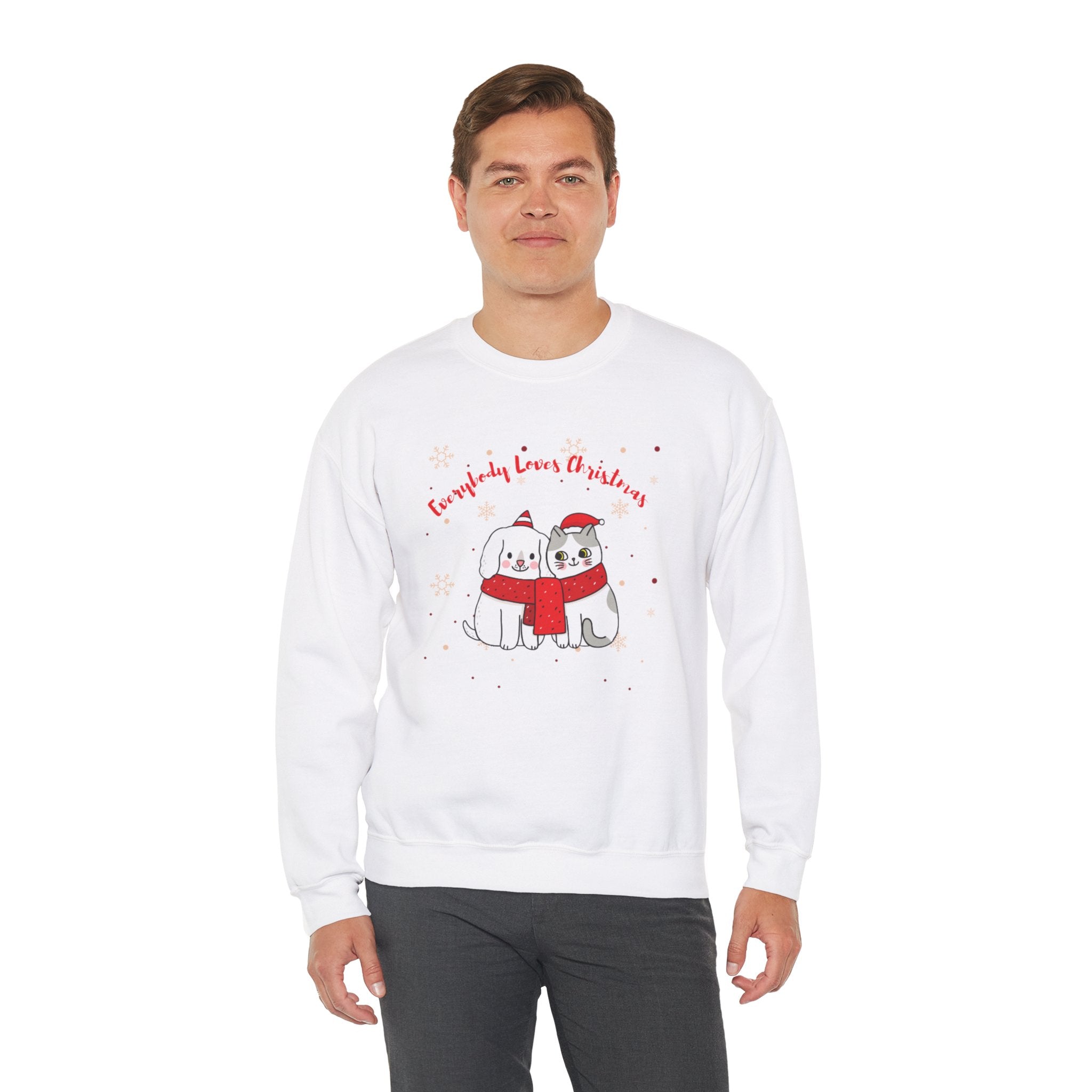 Everybody Loves Christmas Unisex Heavy Blend™ Crewneck Sweatshirt