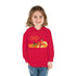 Happy Thanksgiving Turkey Toddler Pullover Fleece Hoodie