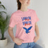 Land Of The Free Home Of The Brave Unisex Jersey Short Sleeve Tee