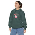 Love Express Unisex Garment-Dyed Hoodie