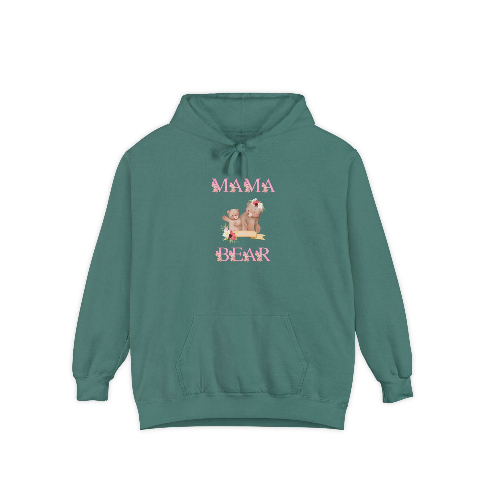 Mama Bear Unisex Garment-Dyed Hoodie