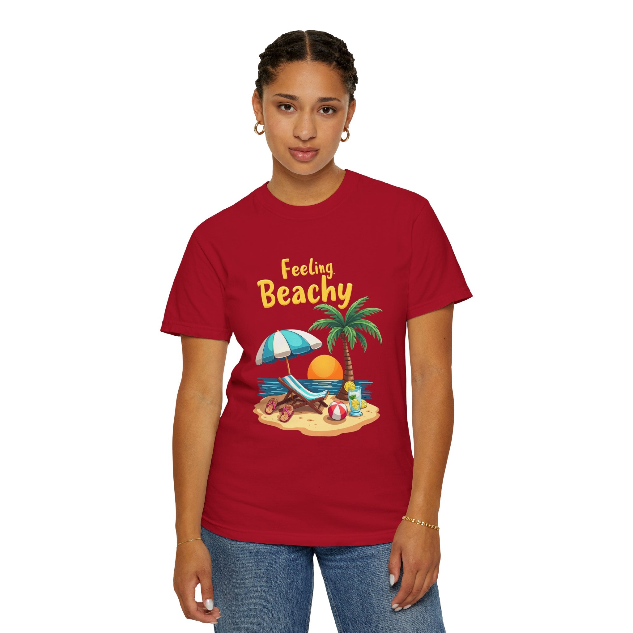 Feeling Beachy Tee, Unisex Casual Wear