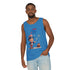 Uncle Sam Happy 4th of July Tank Top Unisex Sleeveless Shirt