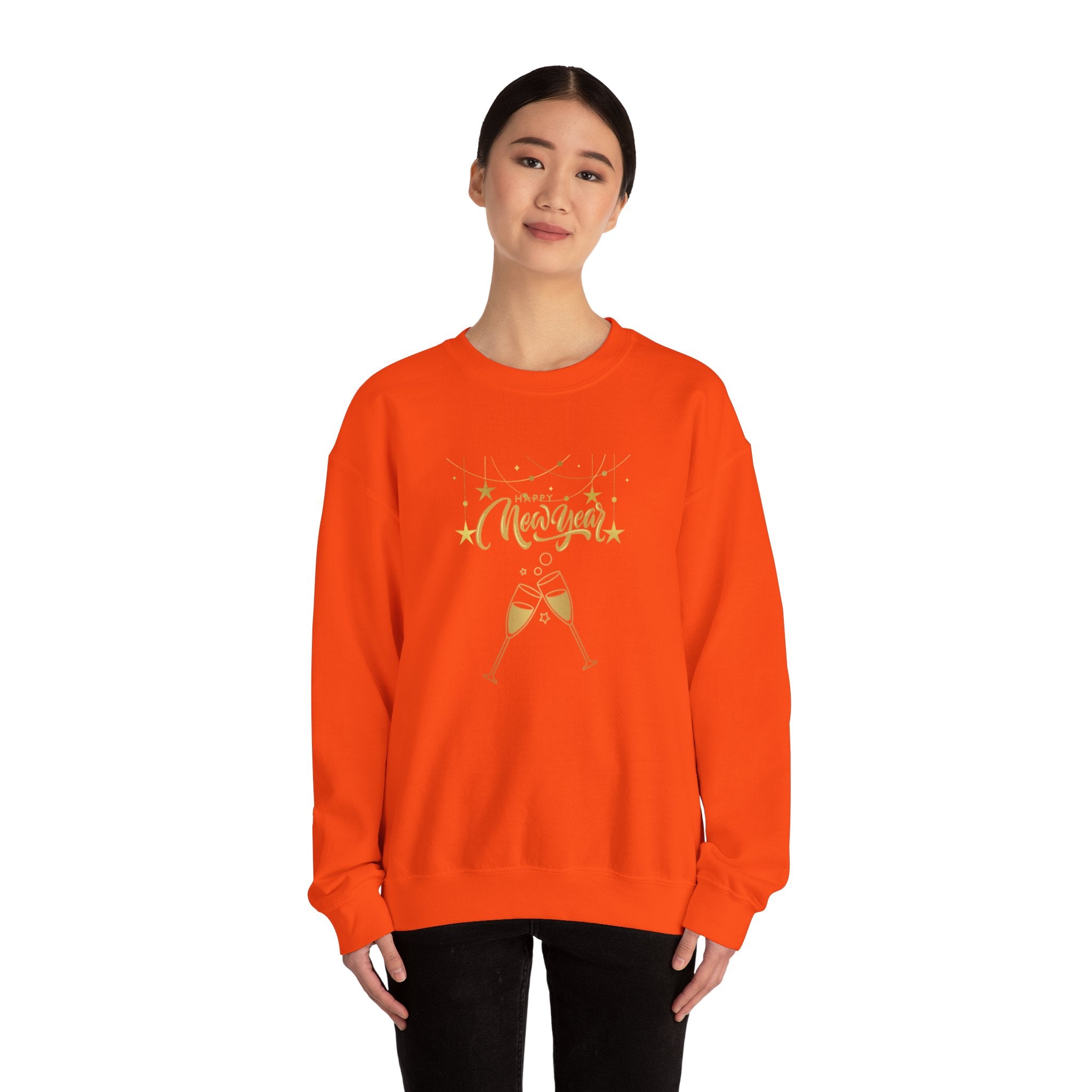 Happy New Year Unisex Heavy Blend™ Crewneck Sweatshirt