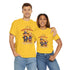 Happy 4th of July Teddy Bear Couple Unisex Heavy Cotton Tee