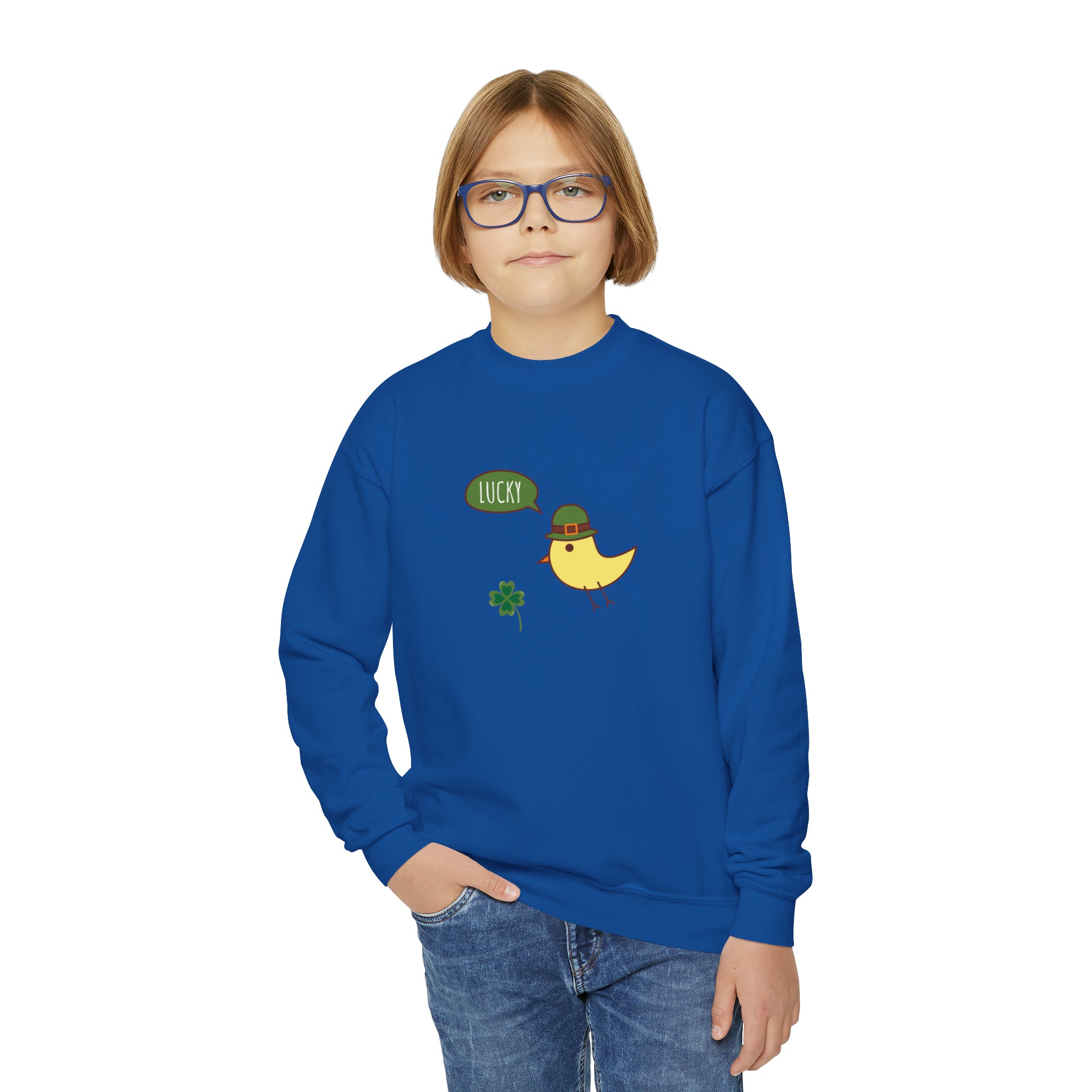 Feeling Lucky Youth Crewneck Sweatshirt