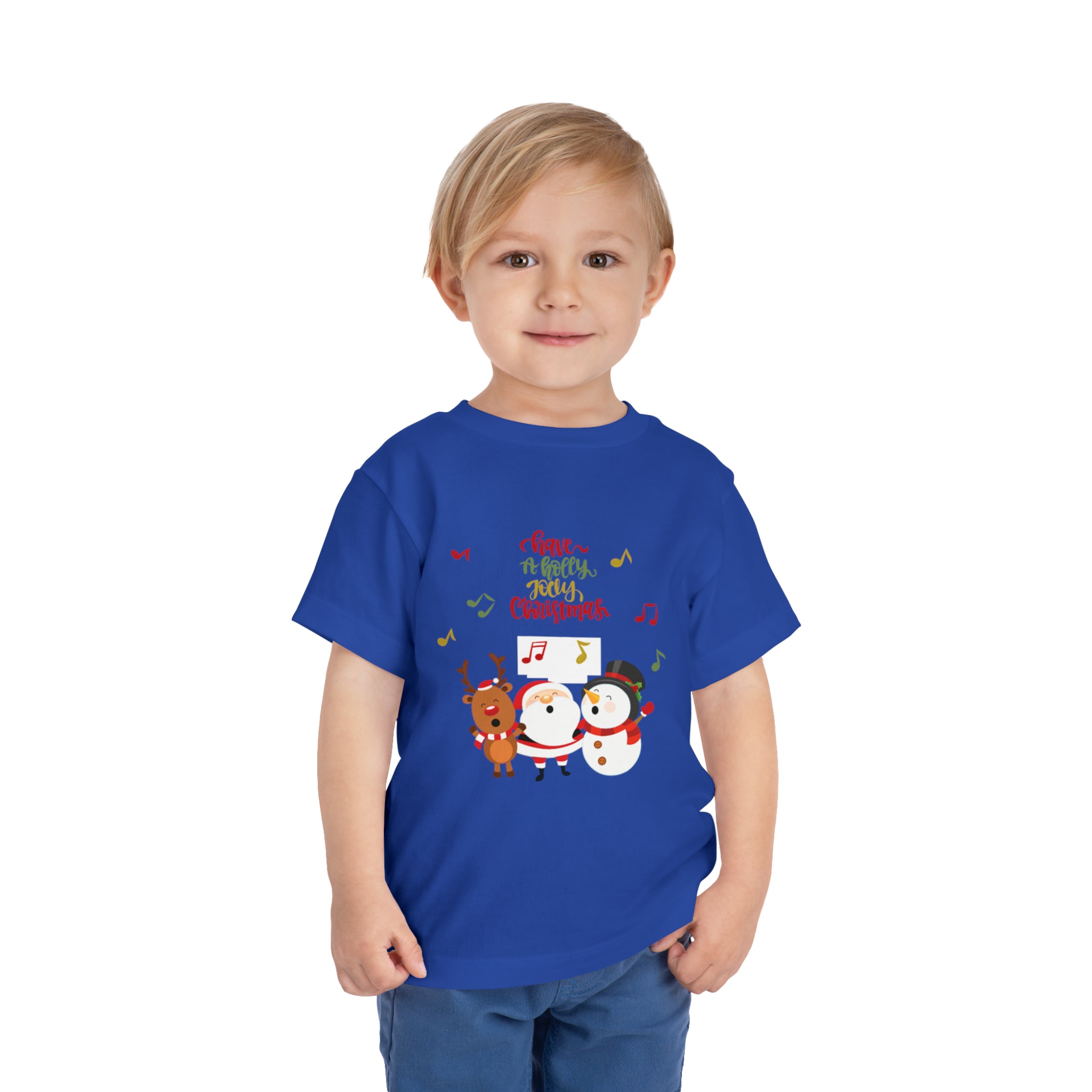 Have A  Holly Jolly ChristmasToddler Short Sleeve Tee