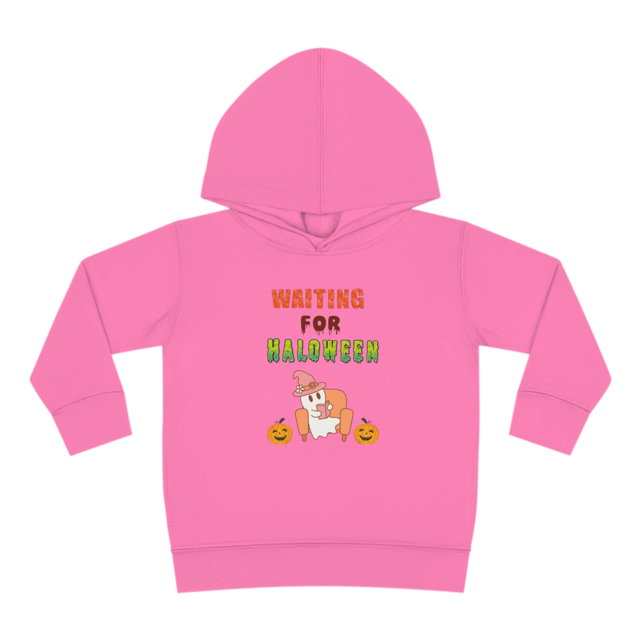 Waiting For Halloween Toddler Pullover Fleece Hoodie