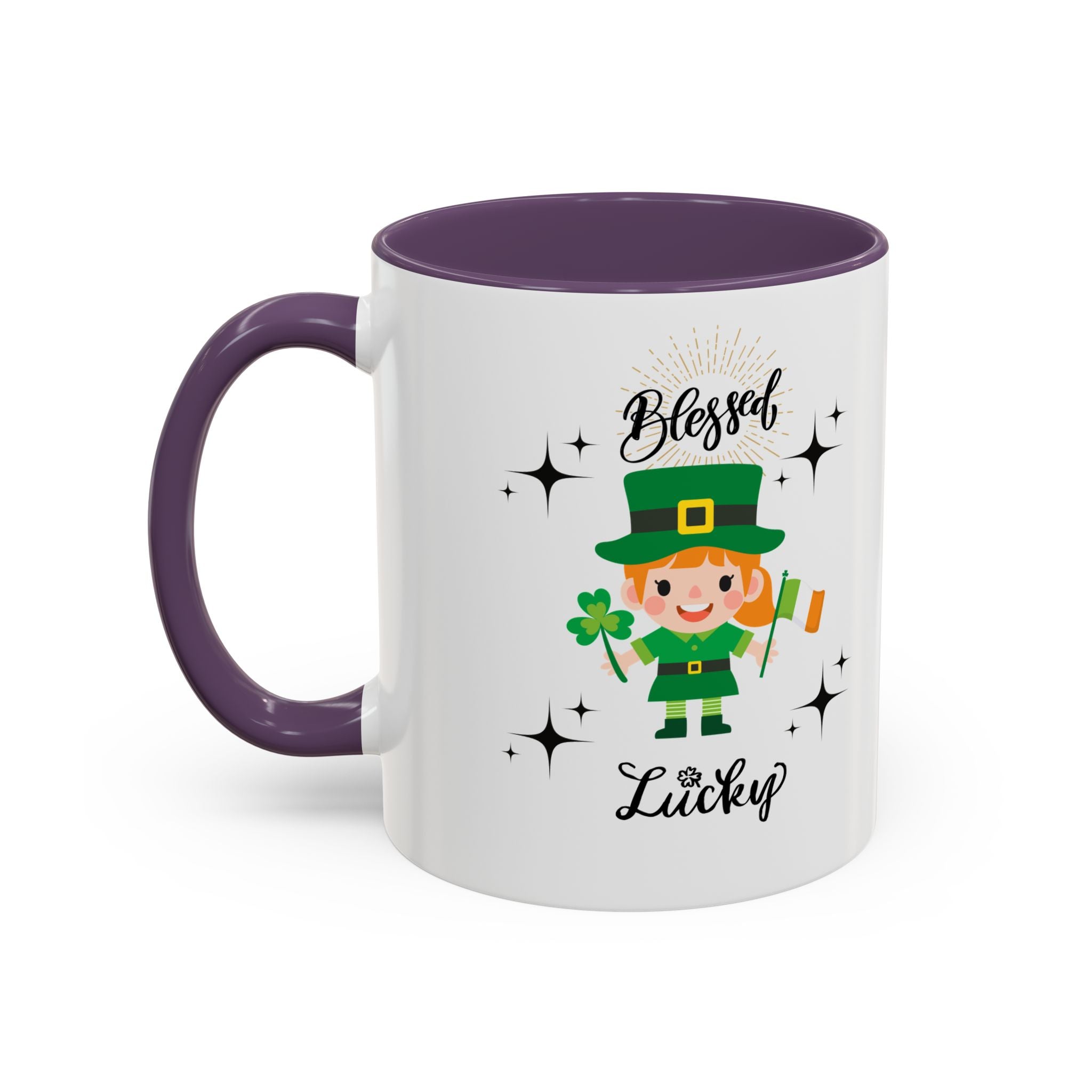 Blessed & Lucky St. Patrick's Day Coffee Mug