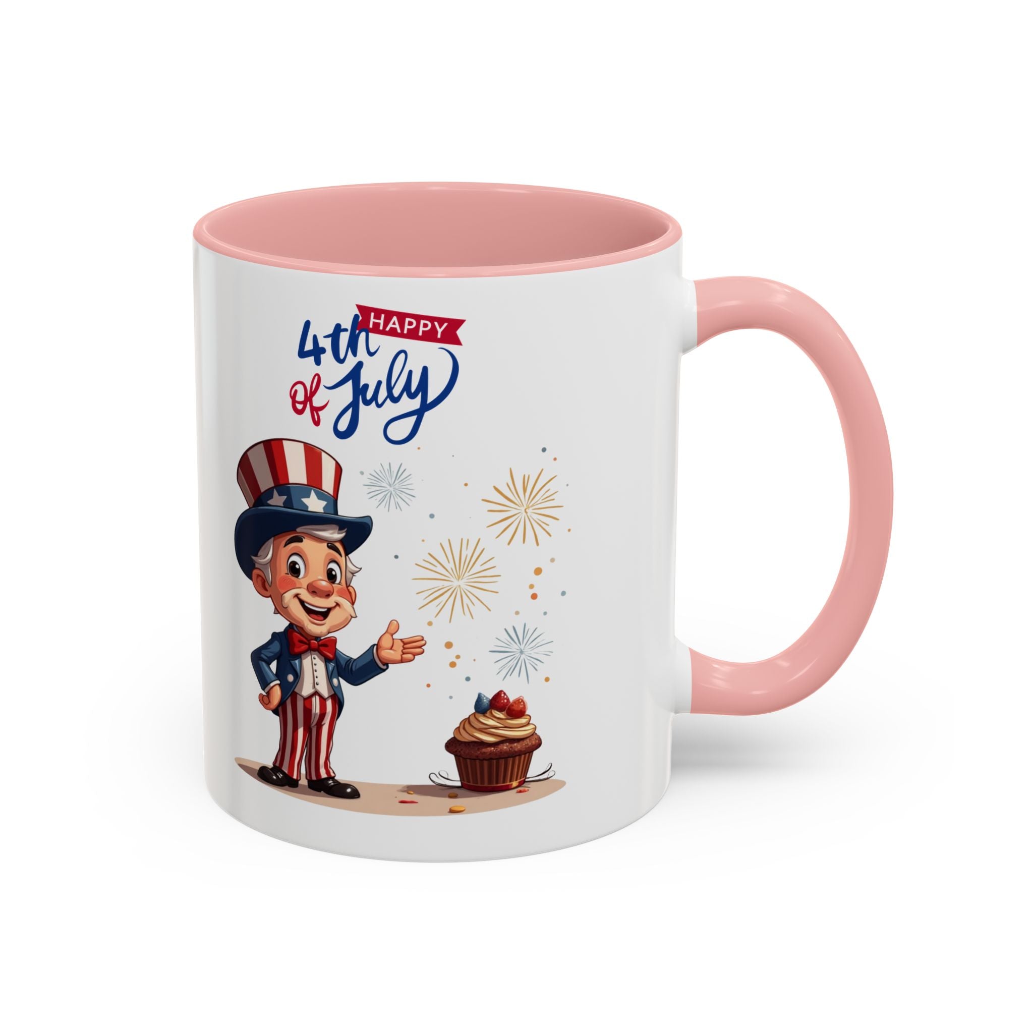 Uncle Sam Happy 4th of July Coffee Mug