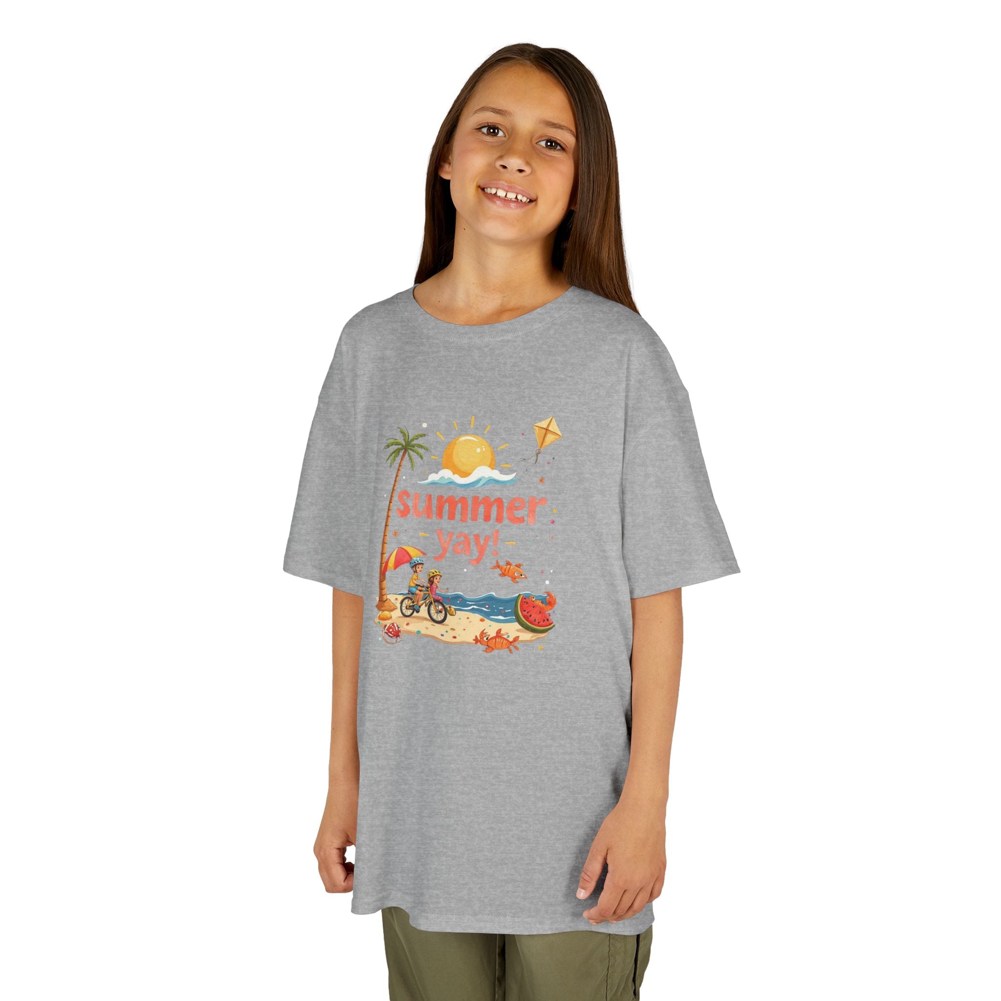 Summer Yay! Tee Kid's Heavy Cotton
