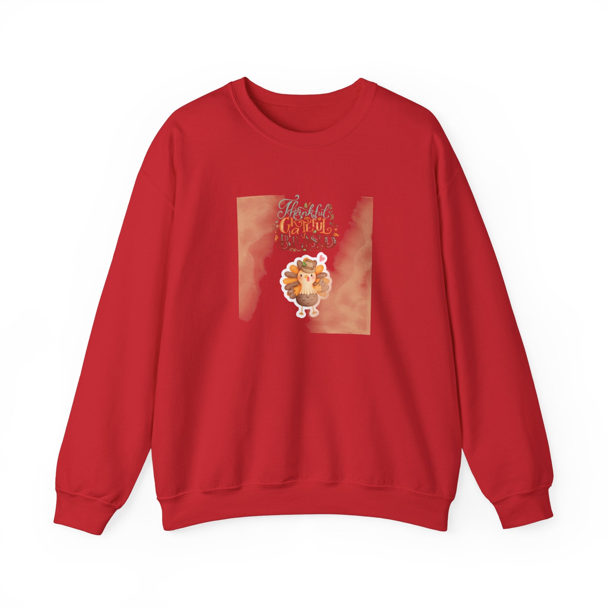 Thankful Grateful Blessed Unisex Heavy Blend™ Crewneck Sweatshirt