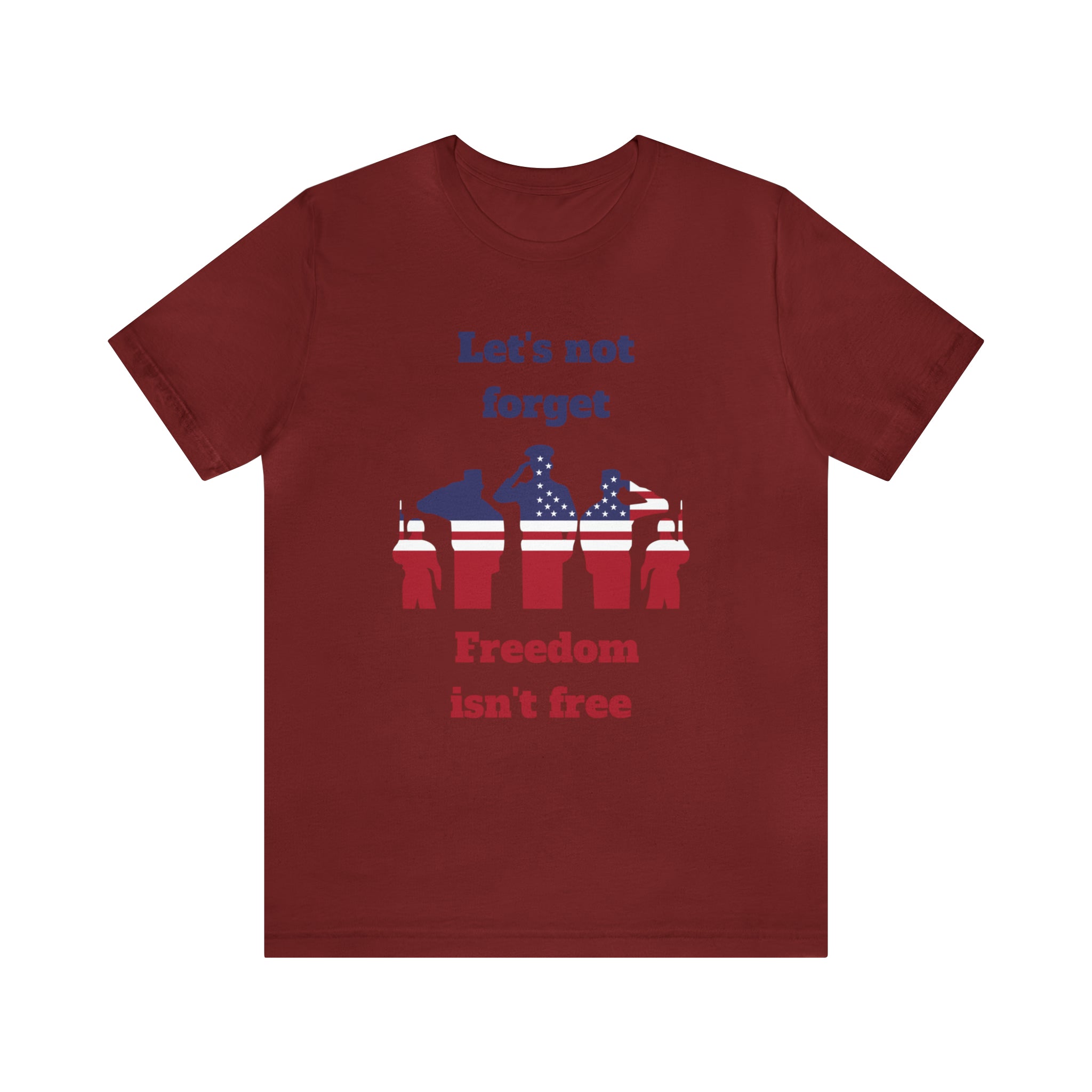 Memorial Day Freedom Is Not Free Unisex Jersey Short Sleeve Tee