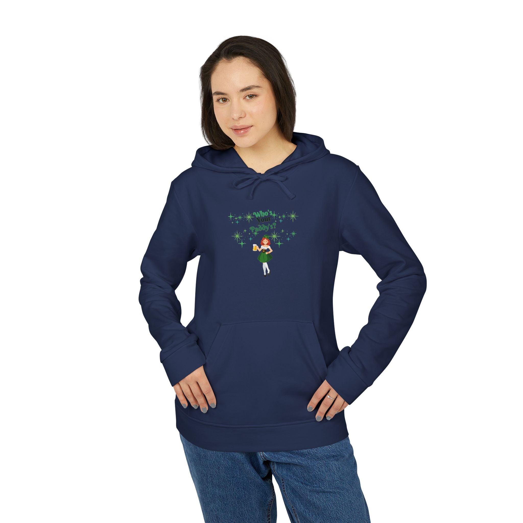 Who's Your Paddy? Adidas Unisex Fleece Hoodie
