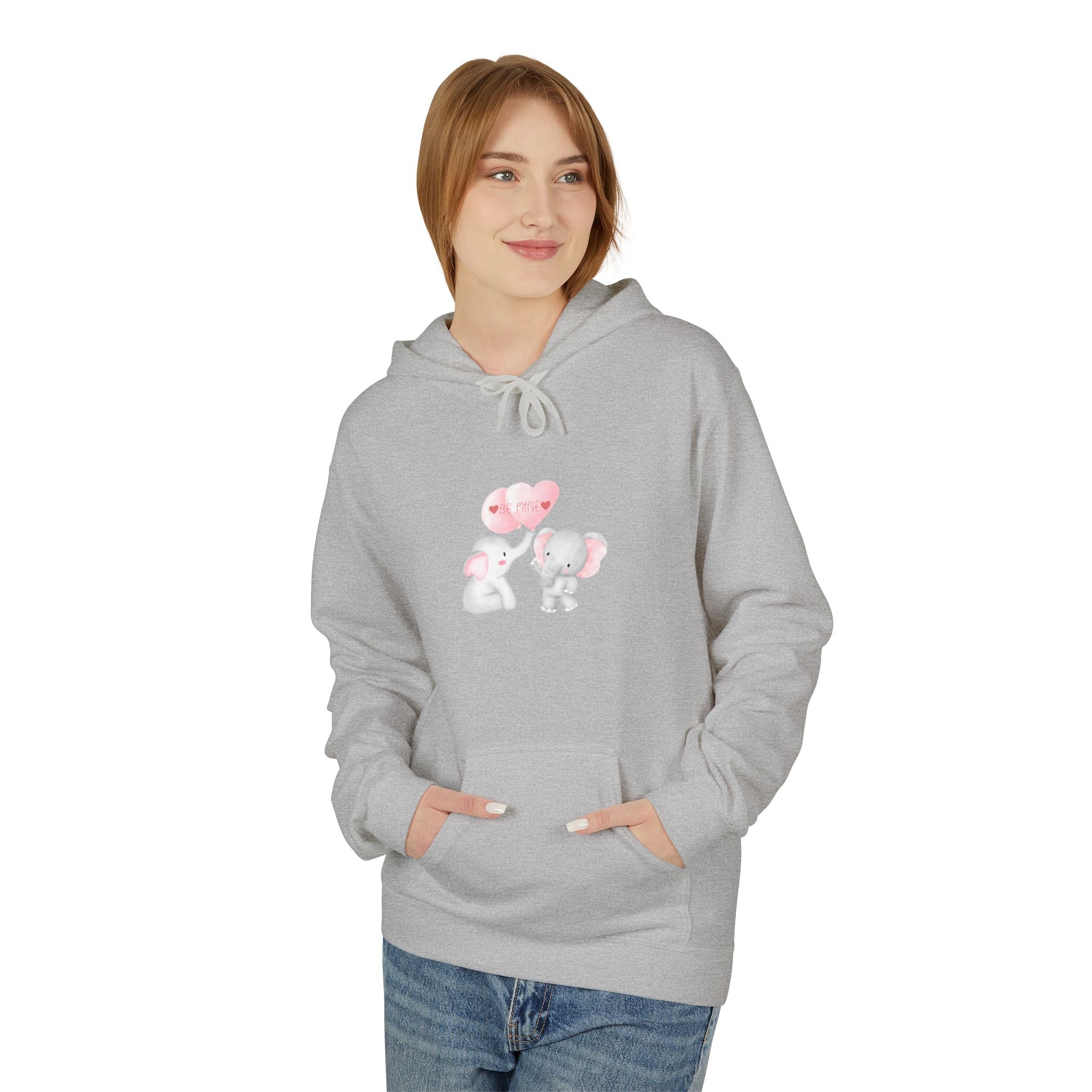 Be Mine Love Unisex Midweight Softstyle Fleece Hoodie