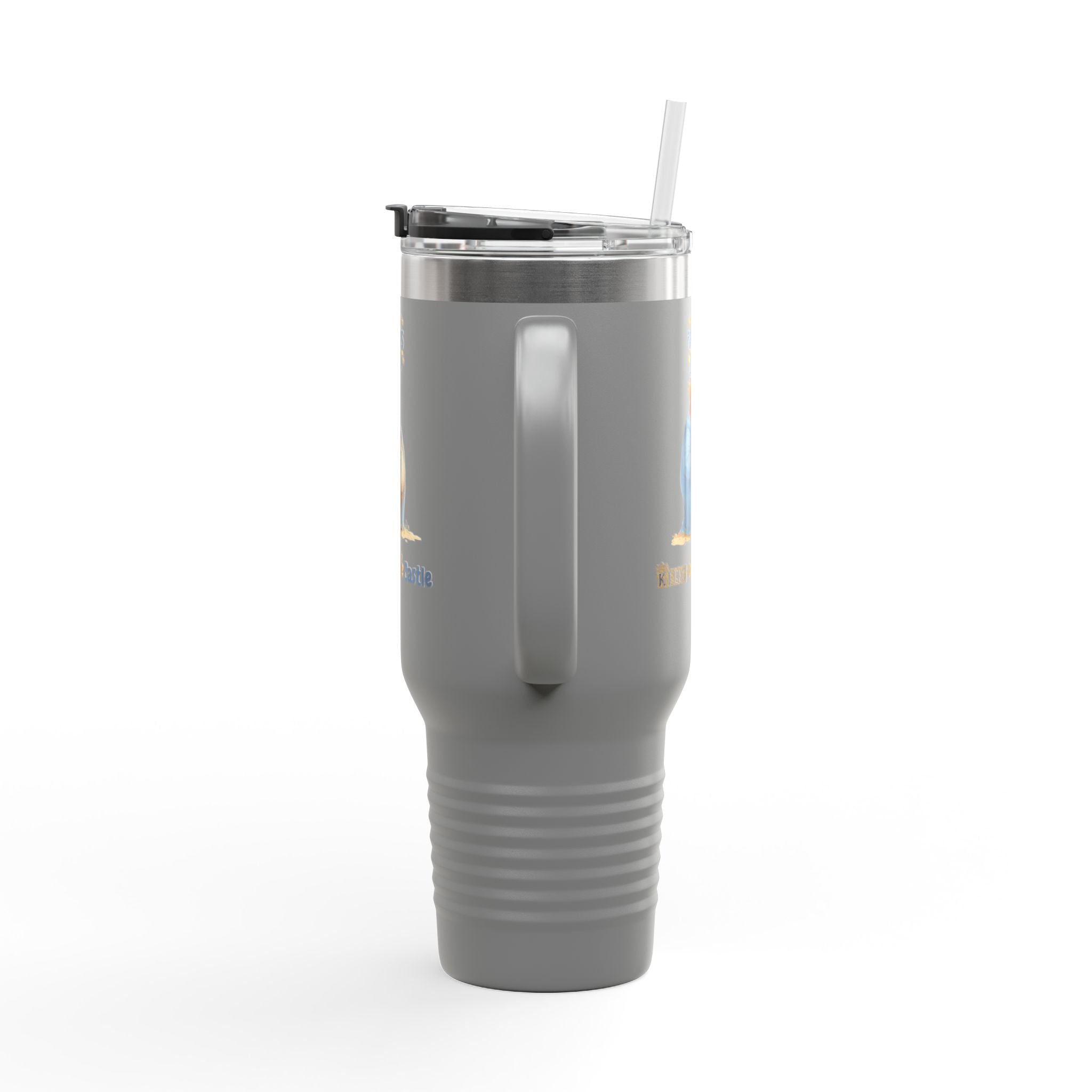 Father's Day King of the Castle Insulated Travel Mug