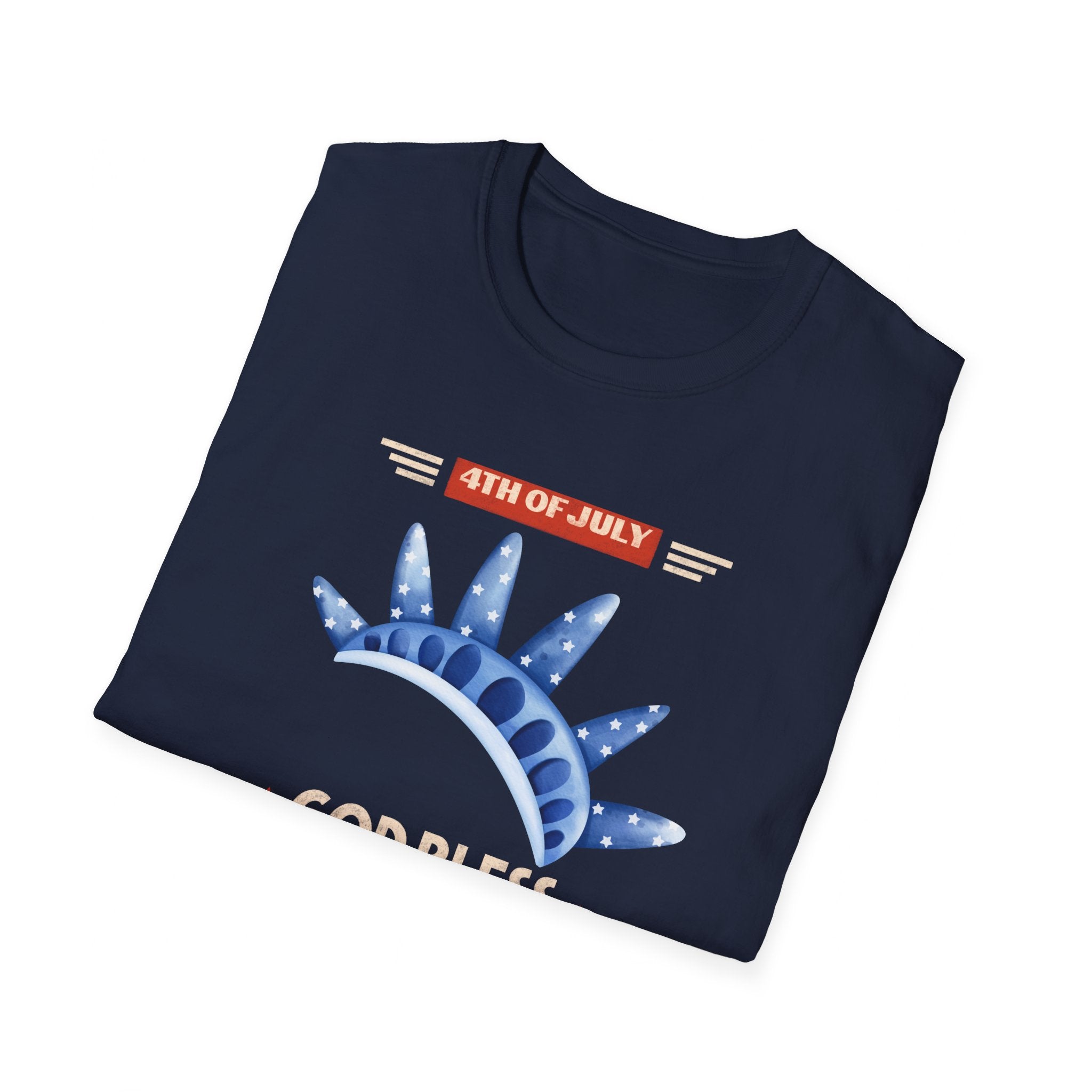 God Bless America Unisex Softstyle T-Shirt