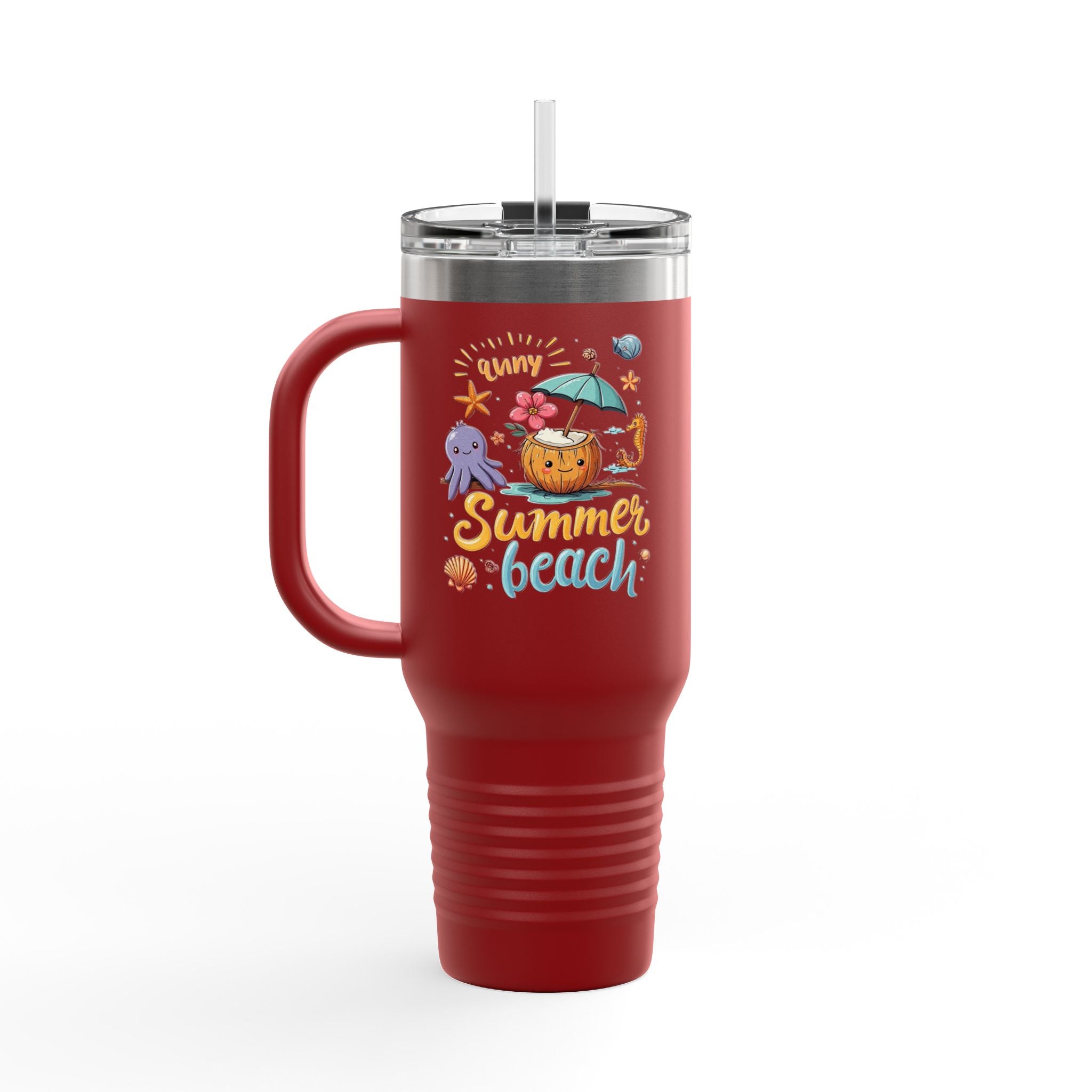 Sunny Summer Insulated Travel Mug  40oz
