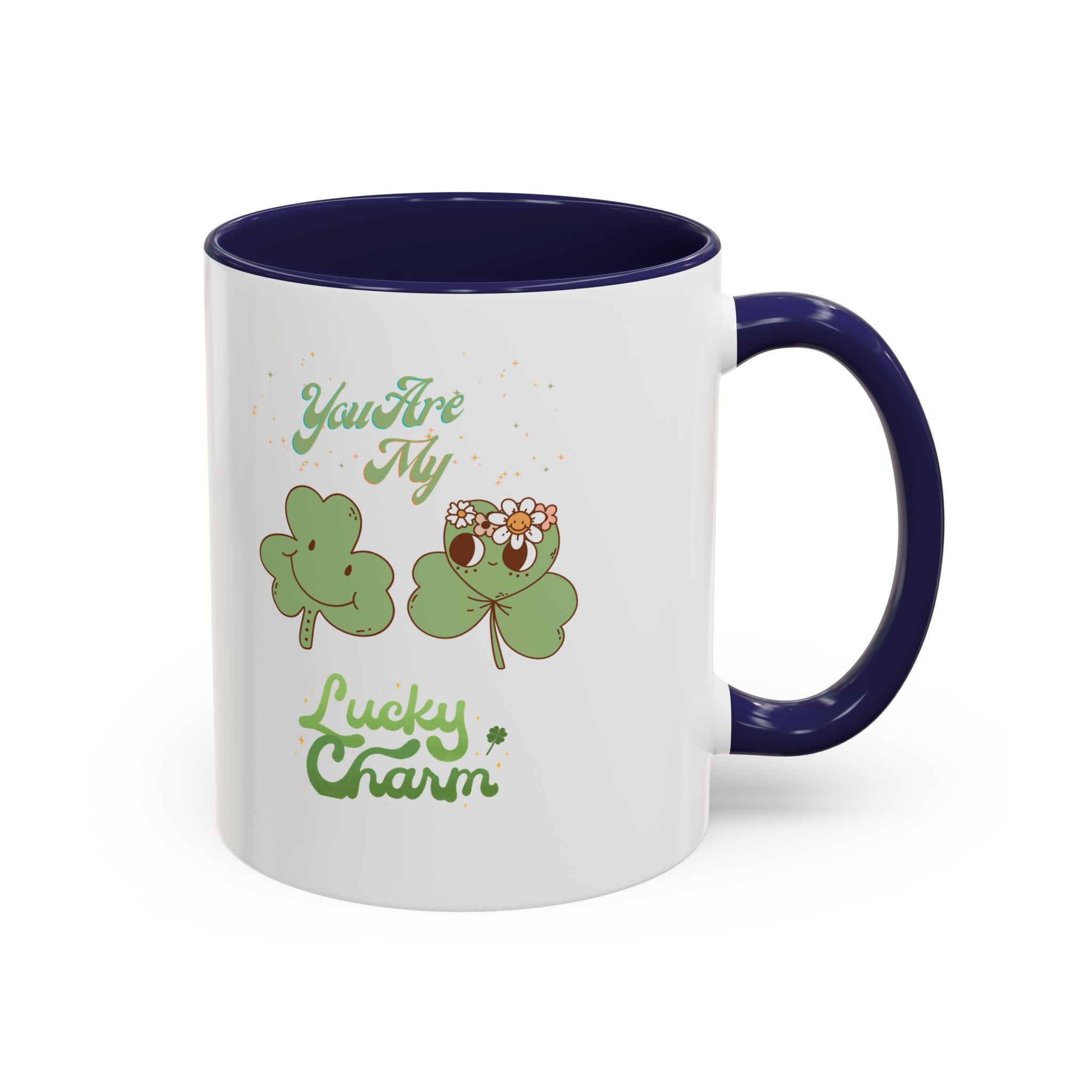 You're my Lucky Charm Accent Coffee Mug - St. Patrick's Day Gift