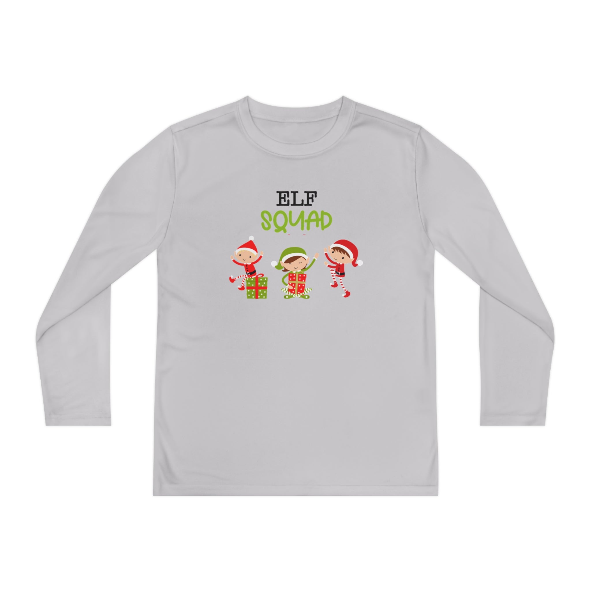 Elf Squad Youth Long Sleeve Competitor Tee