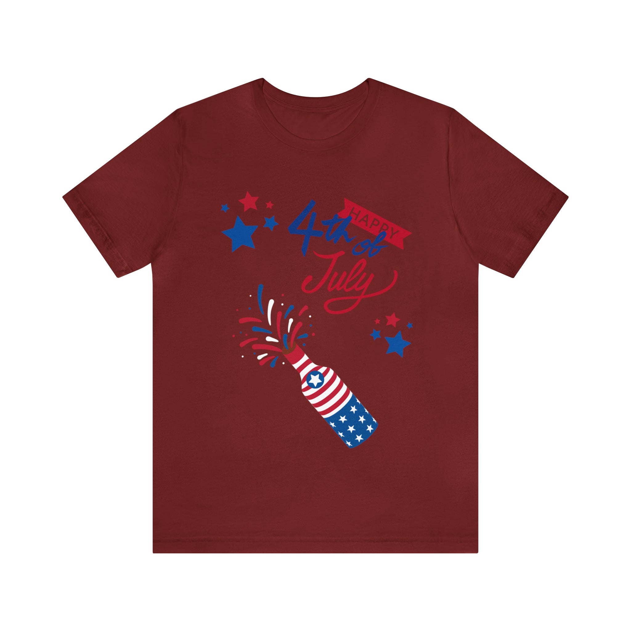 Happy 4th Of July Celebration Unisex Jersey Short Sleeve Tee