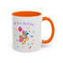 Little Miss April Fool's  Day Accent Coffee Mug - Fun & Whimsical 11oz/15oz
