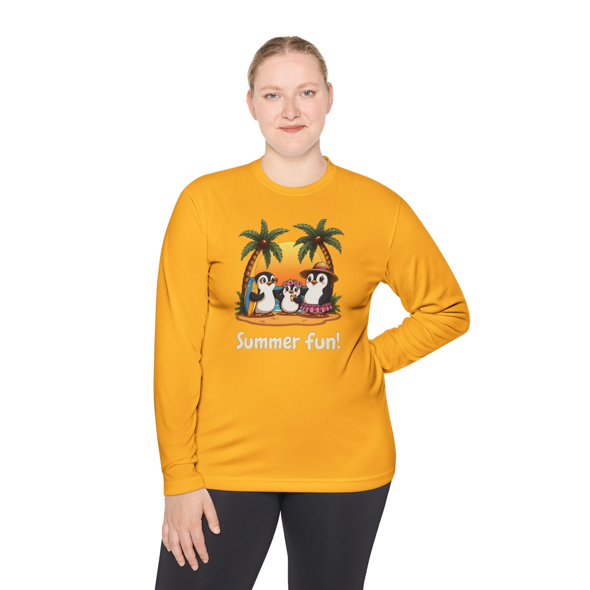 Summer Fun Unisex Lightweight Long Sleeve Tee