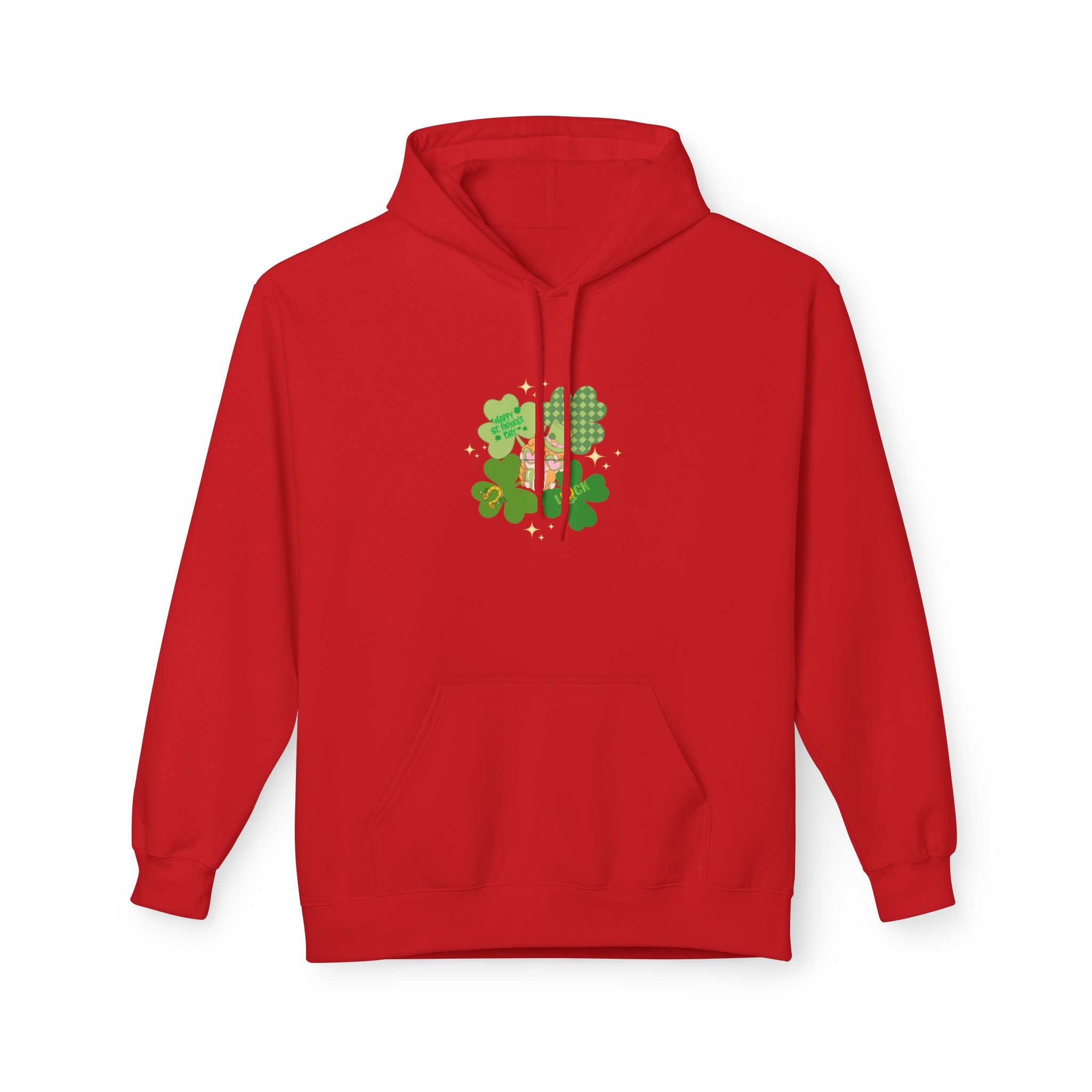 Retro St. Paddy's Day Fleece Hoodie - Unisex