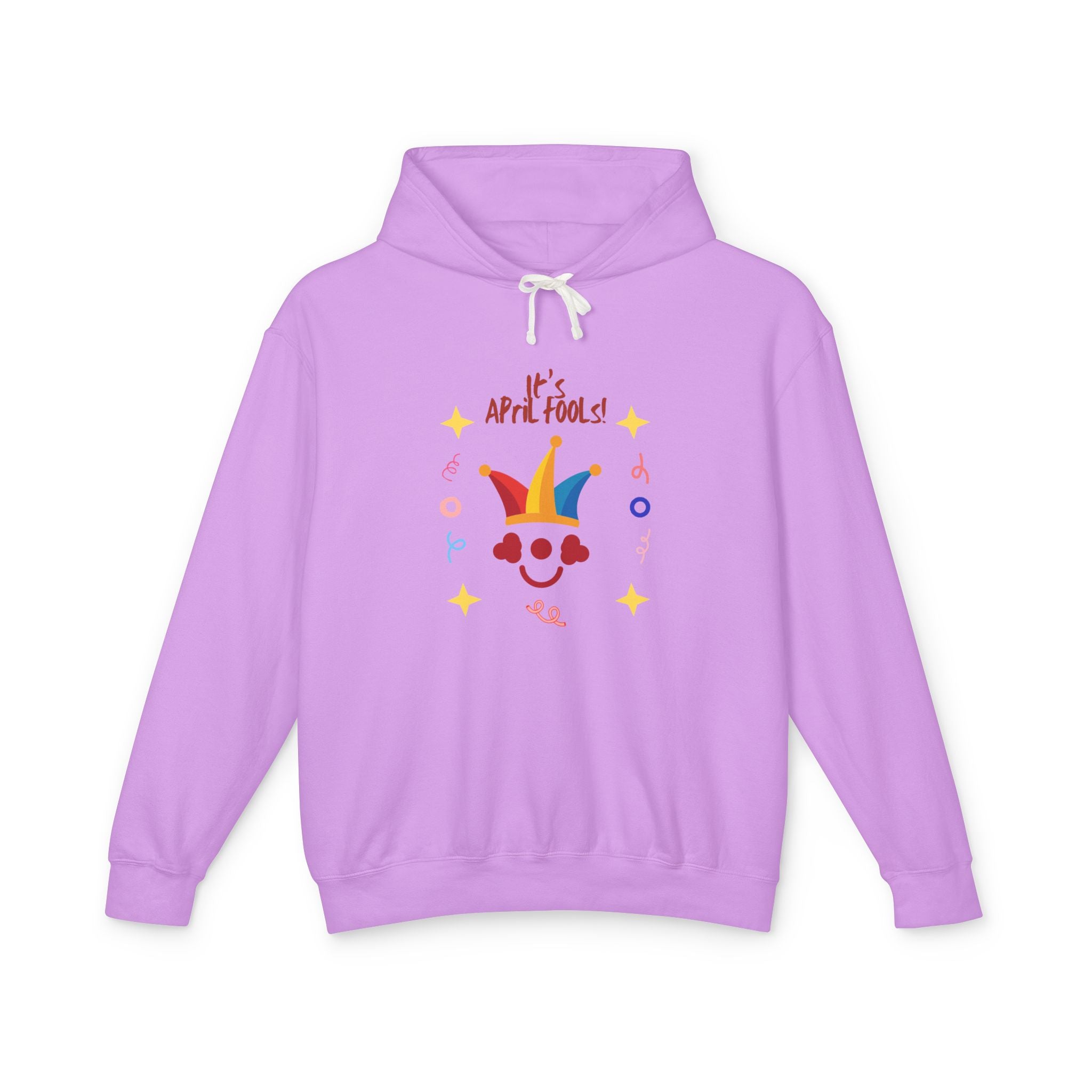 It's April Fool's Day! Unisex Lightweight Hooded Sweatshirt