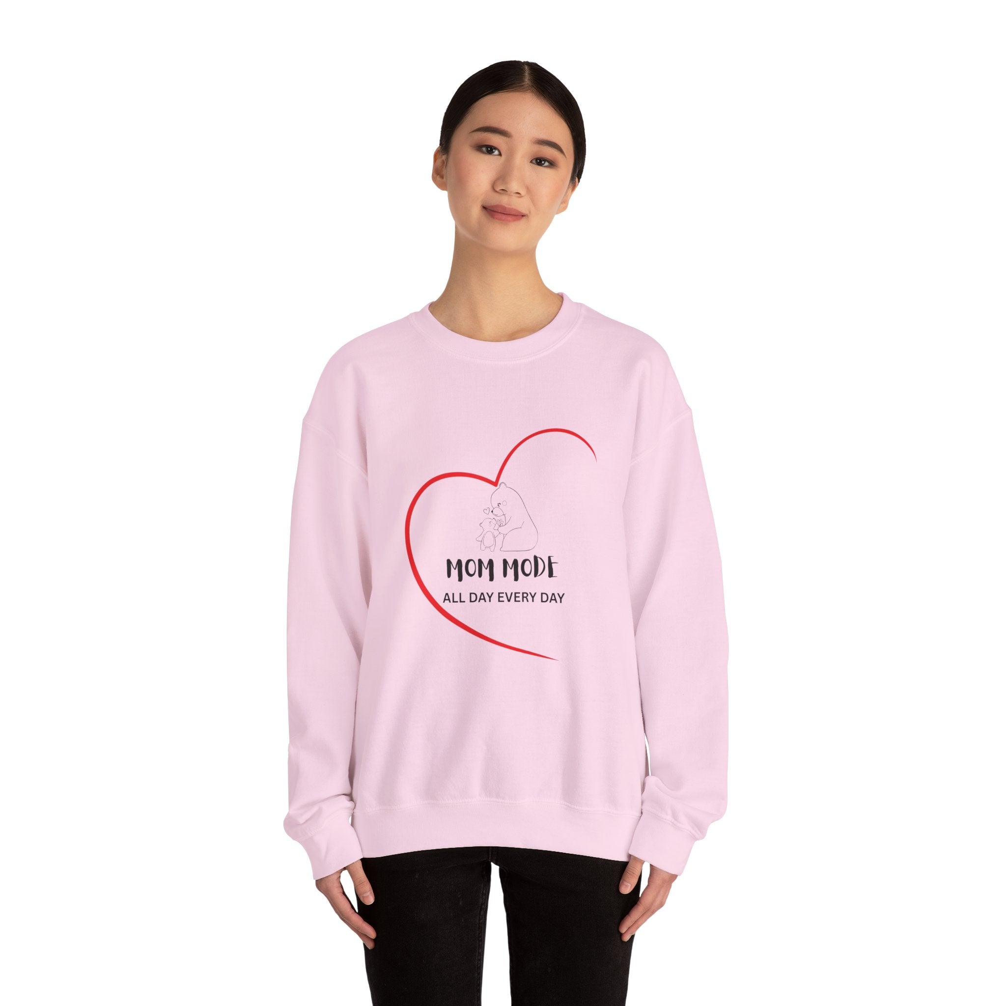 Mom Mode Crewneck Sweatshirt