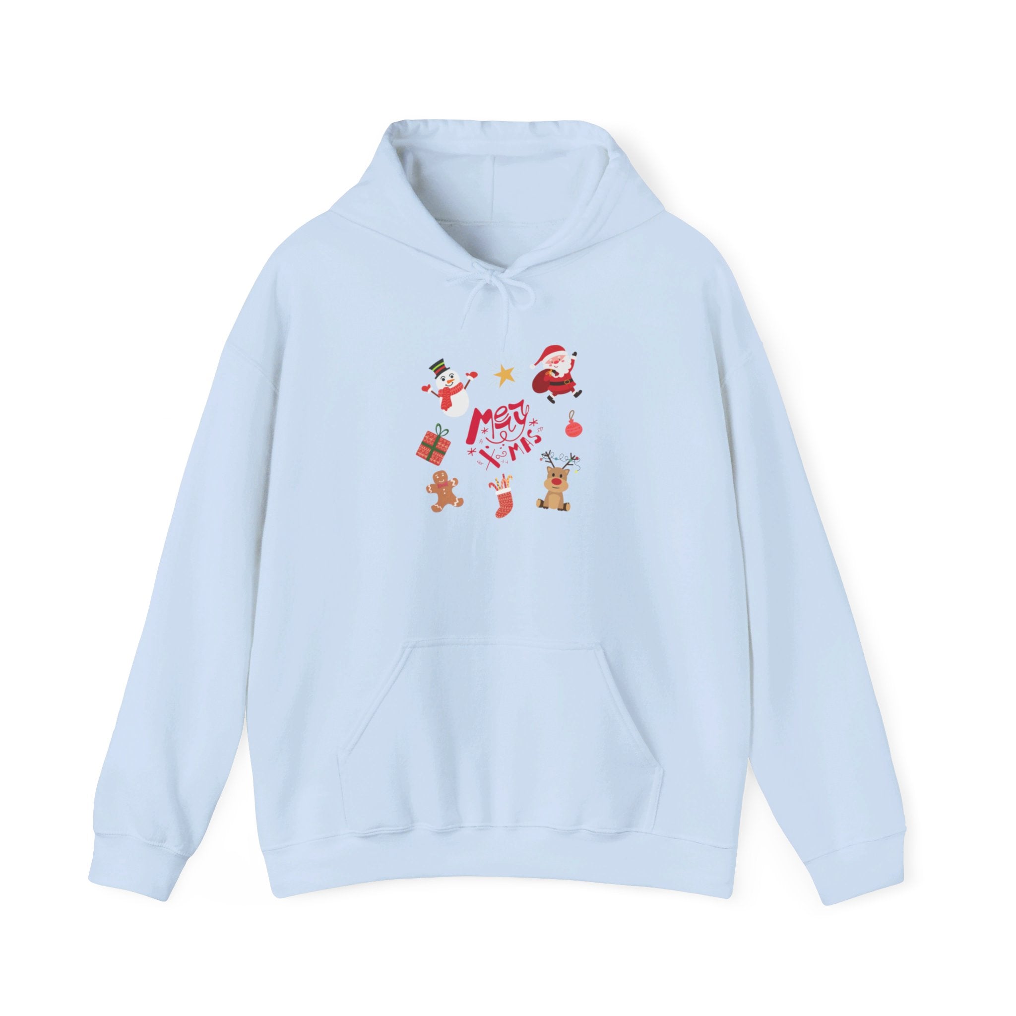 Merry Christmas Crew Unisex Heavy Blend™ Hooded Sweatshirt