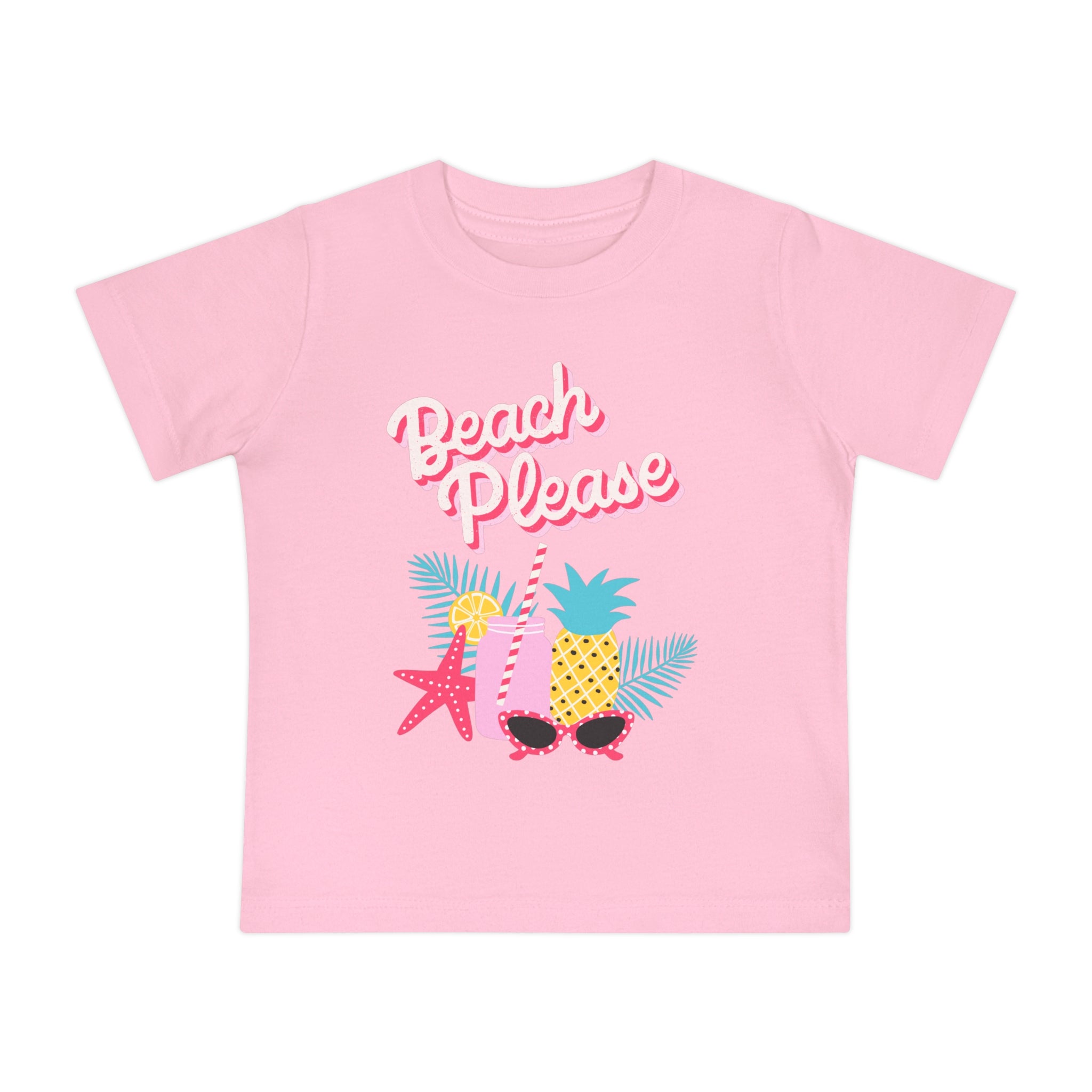 Beach Please Baby Short Sleeve T-Shirt