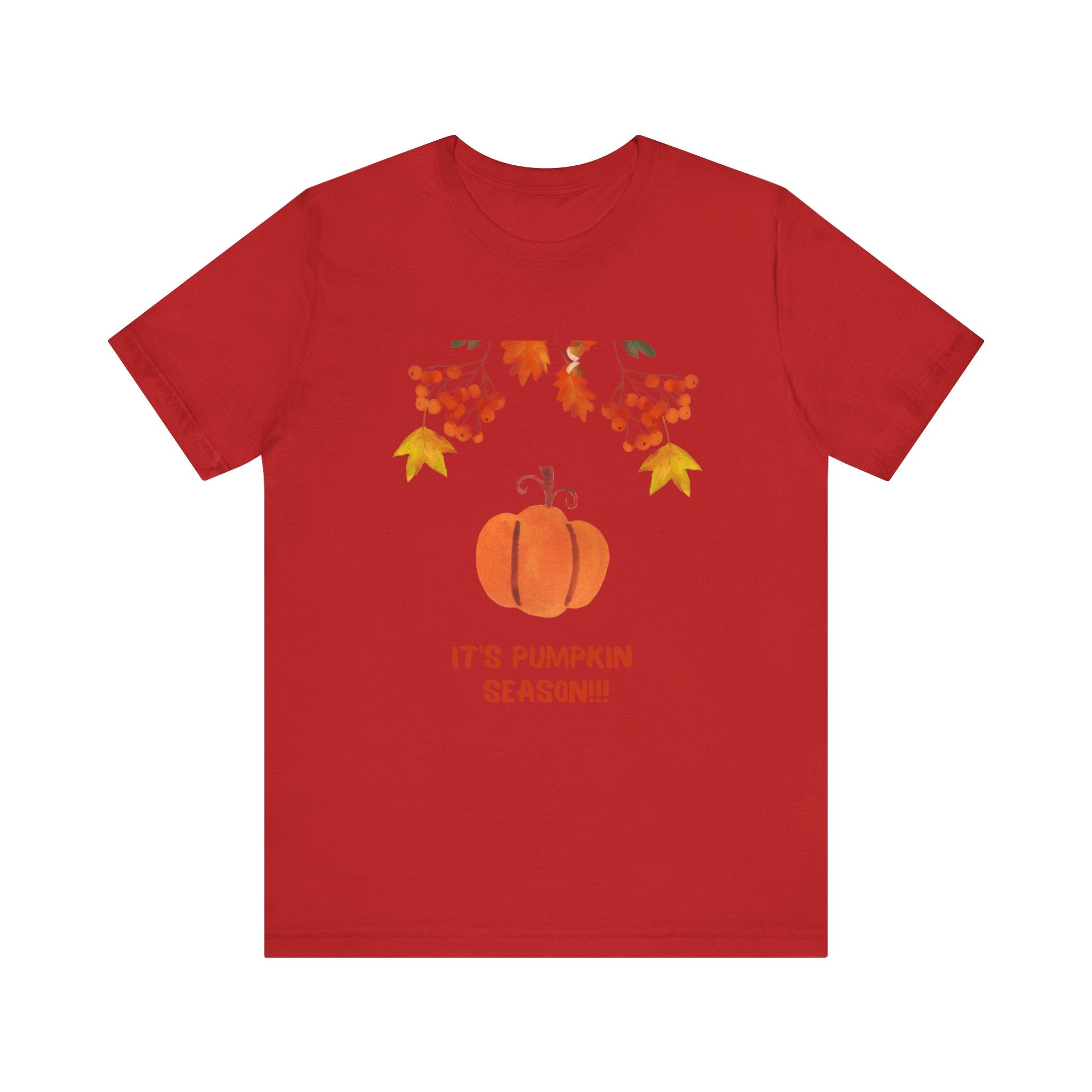 Pumpkin Season Unisex Jersey Short Sleeve Tee