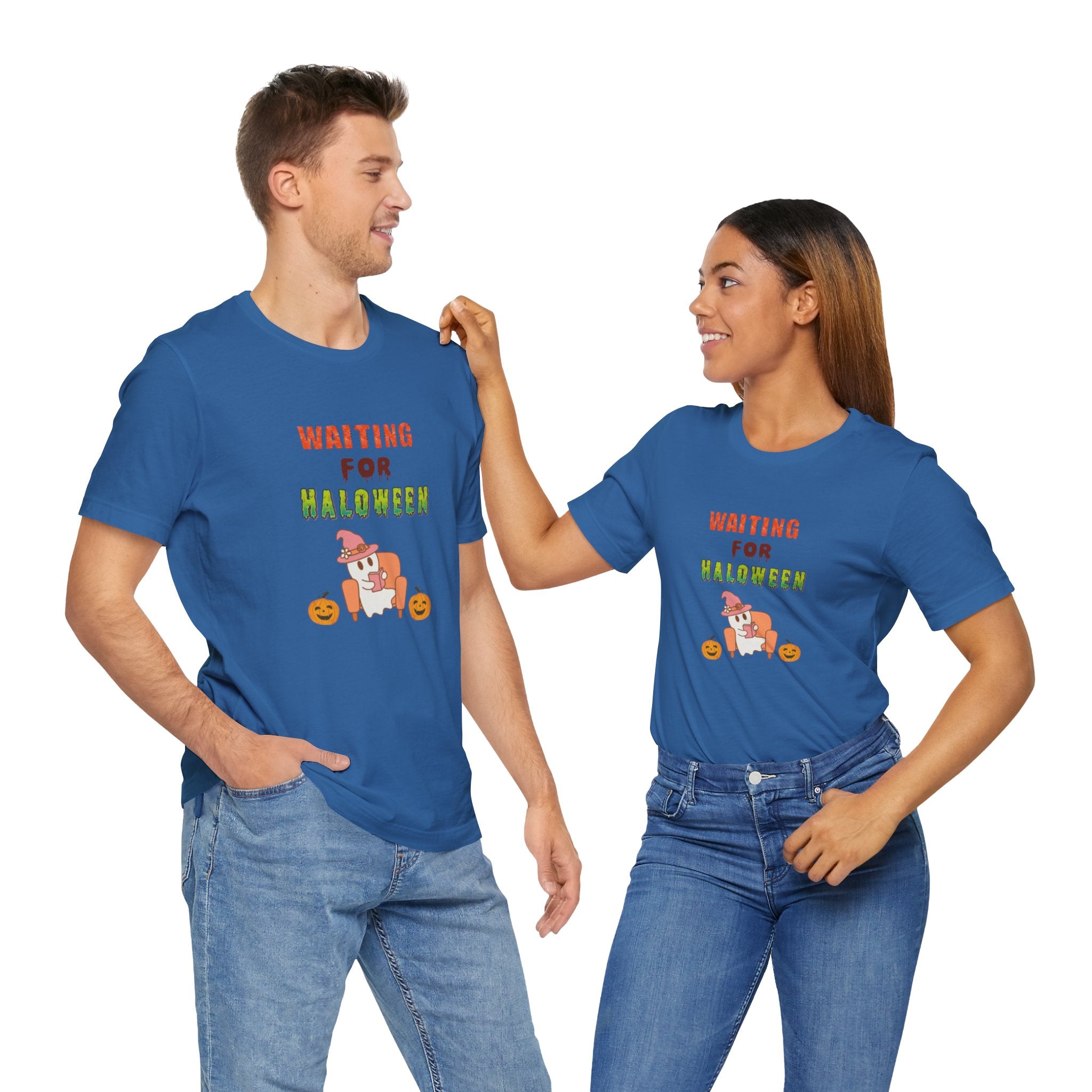 Waiting For Halloween Unisex Jersey Short Sleeve Tee