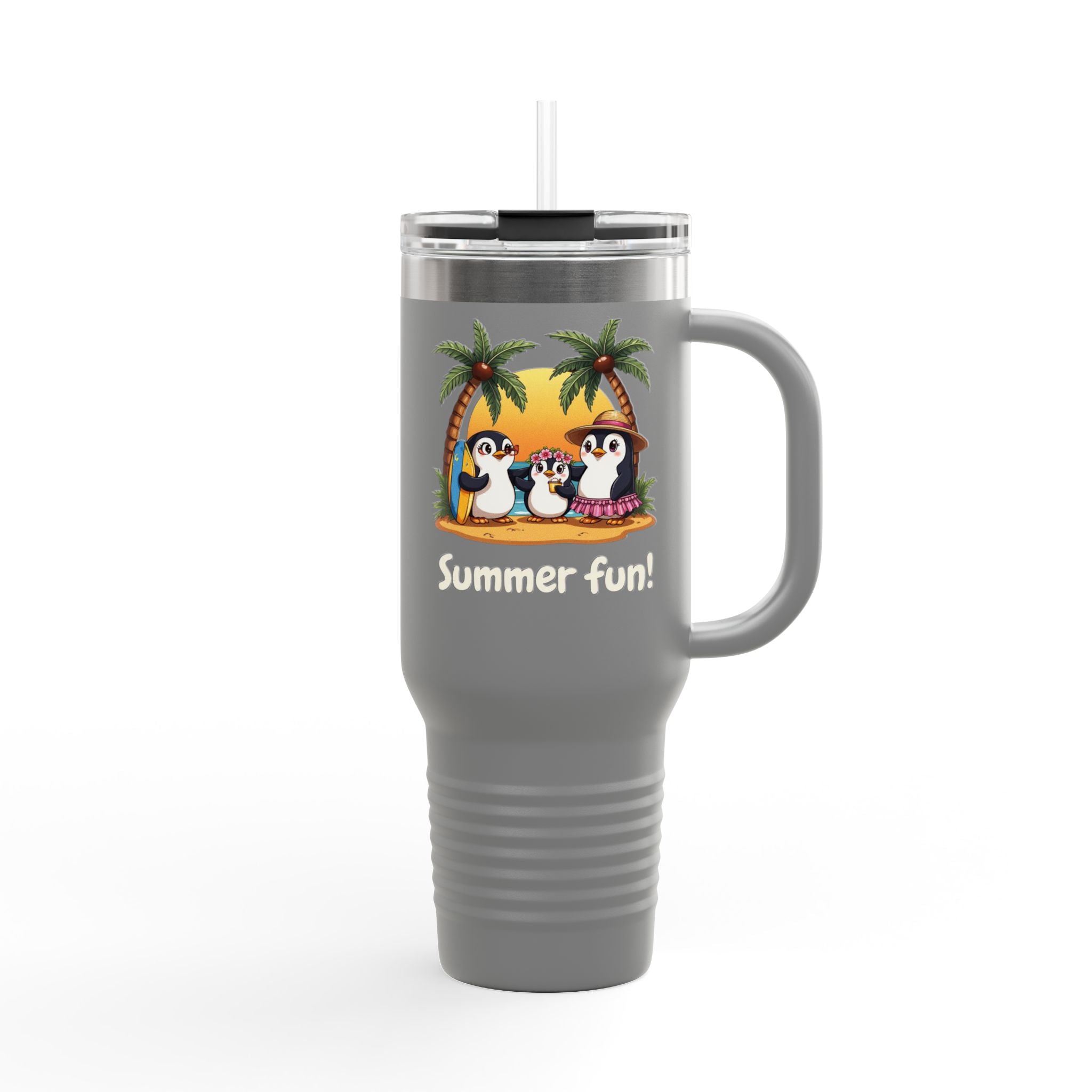 Summer Fun Insulated Travel Mug