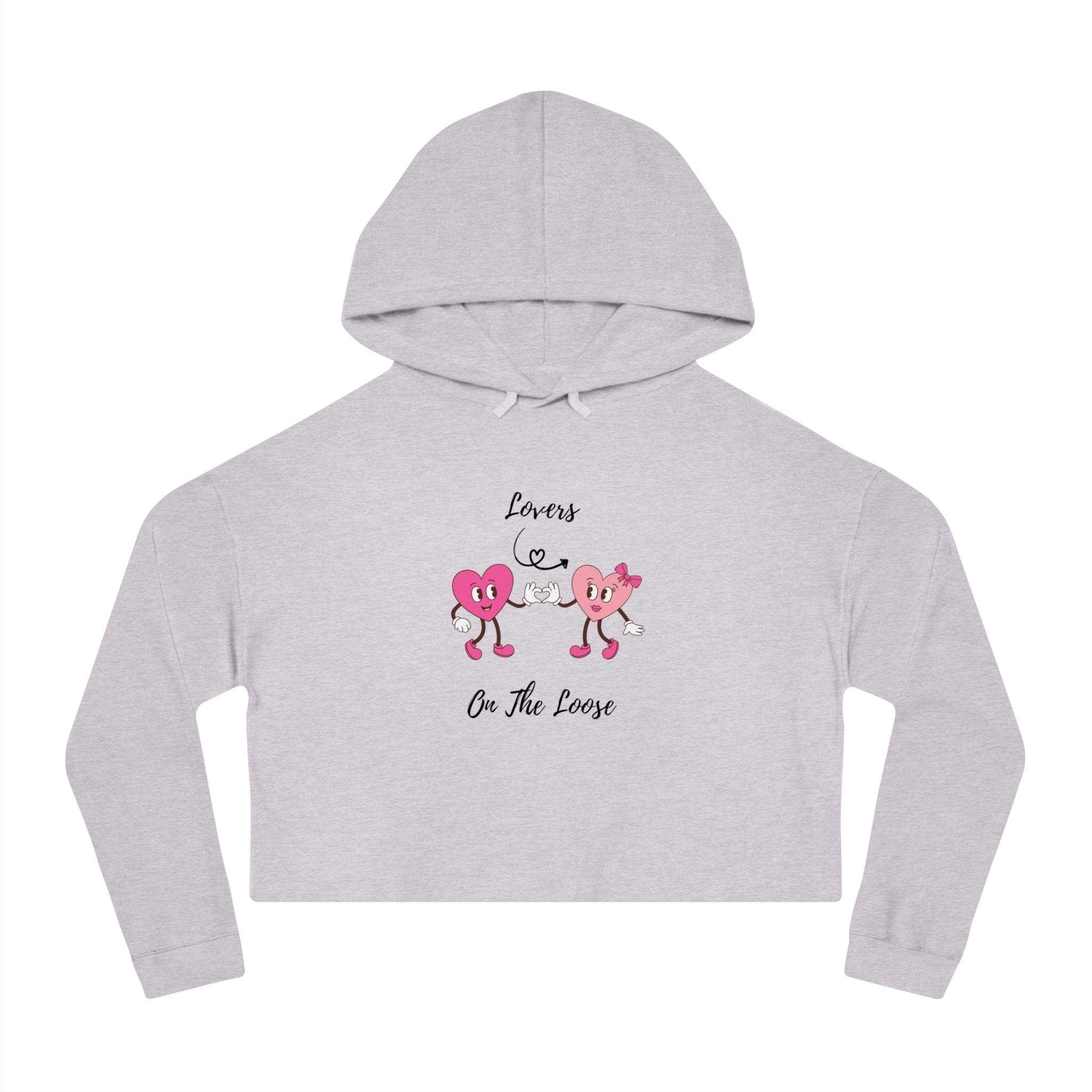 Lovers On The Loose Women’s Cropped Hooded Sweatshirt