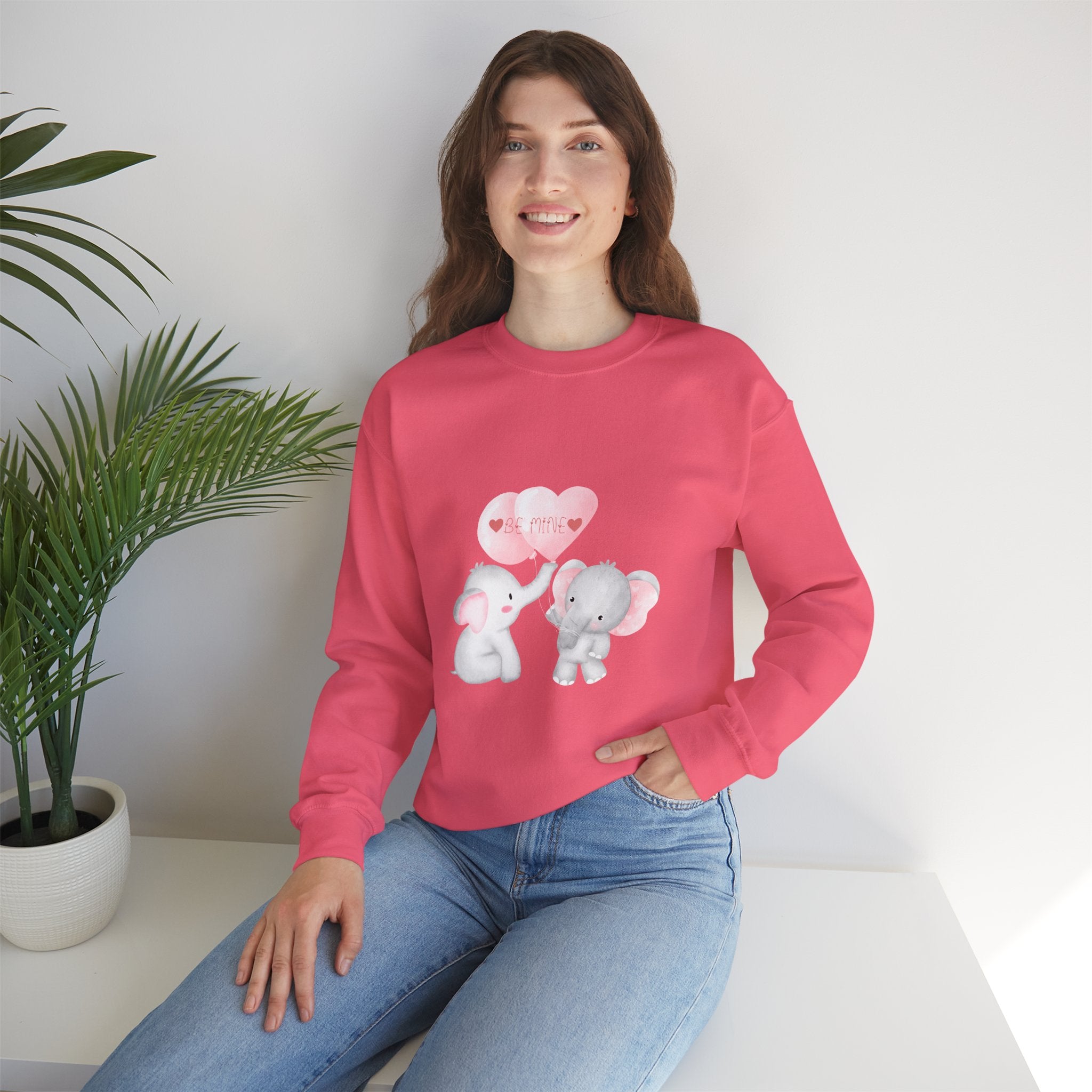 Be Mine Love Unisex Heavy Blend™ Crewneck Sweatshirt