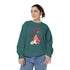 Gnome Valentine's Day Unisex Garment-Dyed Sweatshirt