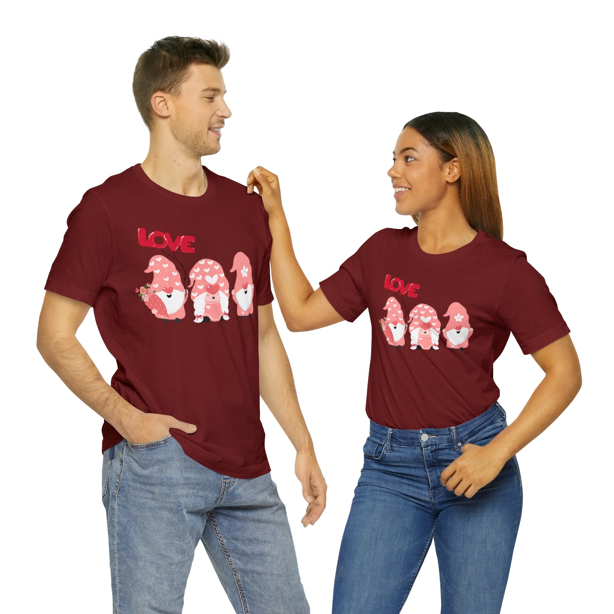 Love Gnome Day Unisex Jersey Short Sleeve Tee
