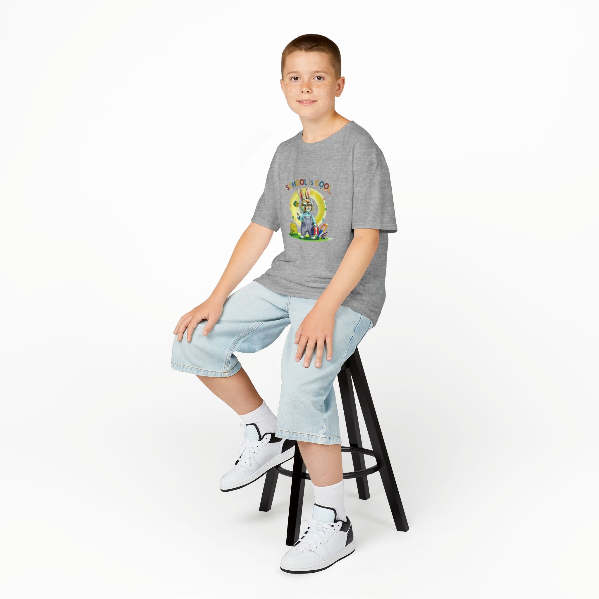 School is Cool Kids Heavy Cotton Tee