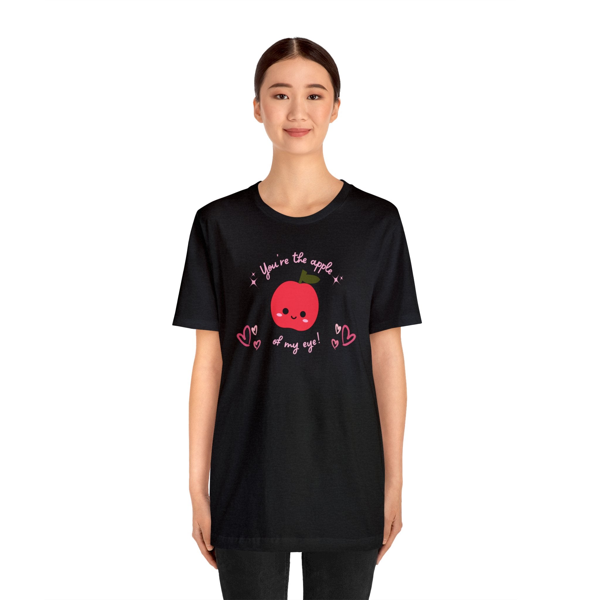 You Are The Apple Of My Eyes Unisex Jersey Short Sleeve Tee
