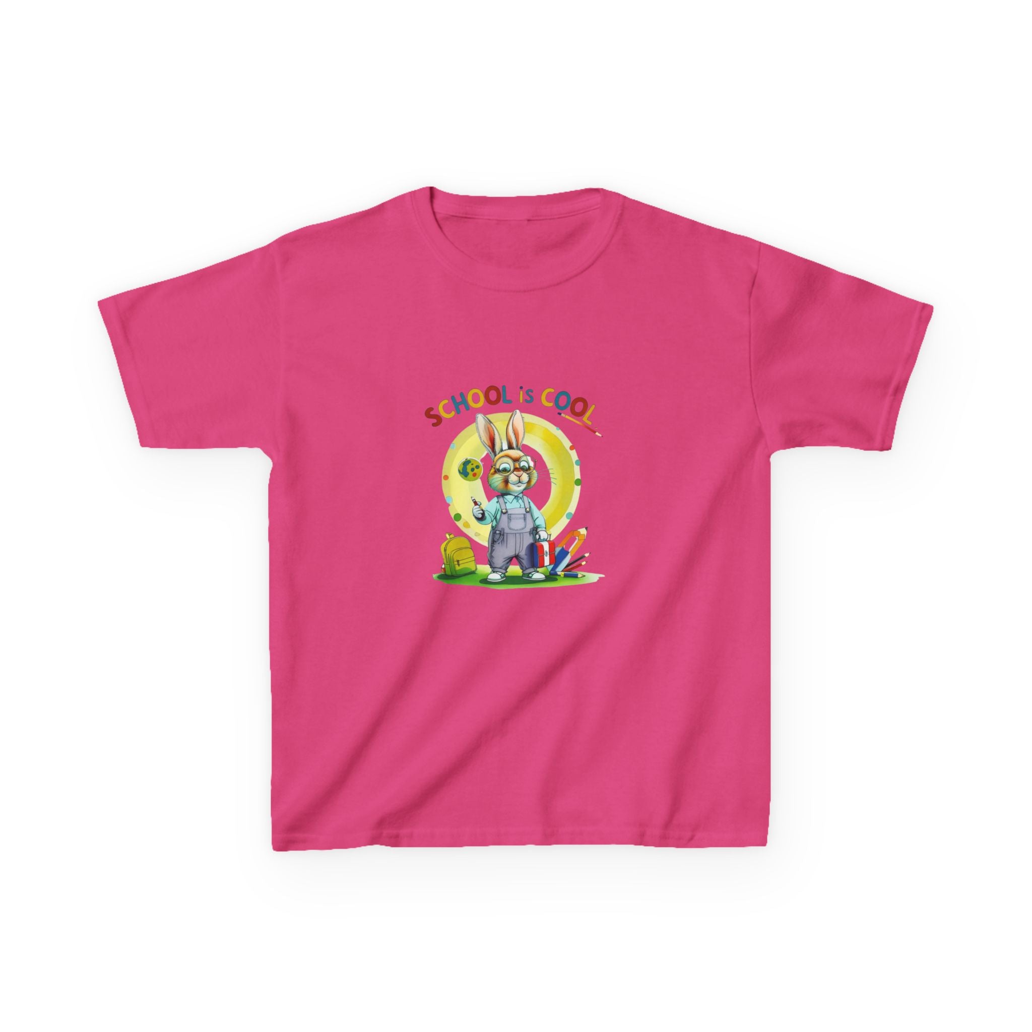 School is Cool Kids Heavy Cotton Tee