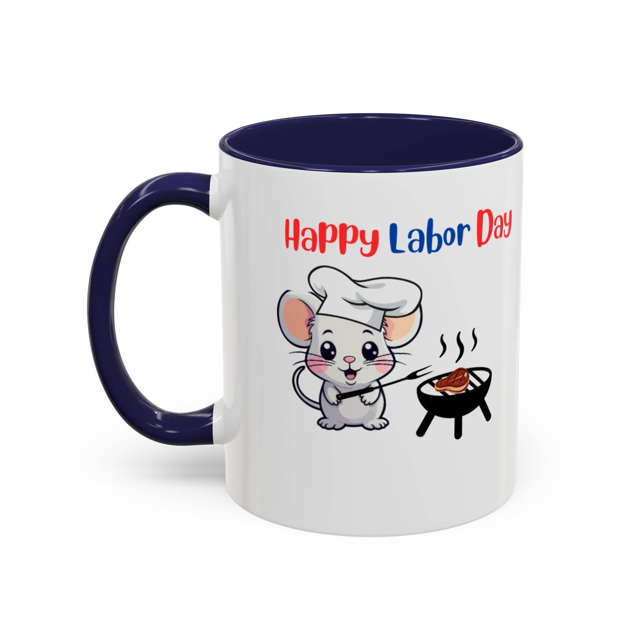 Labor Day Cookout Accent Coffee Mug (11, 15oz)